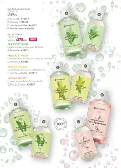 Vista previa de Yves Rocher campaña 3 2026, nuevo folleto de la tienda, válido en México a partir del 10.02.2026 | Página: 28 | Productos: Limón, Té, Eau de toilette, Gel de ducha