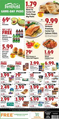 Preview of Festival Foods weekly ads valid from 21.01.2026
