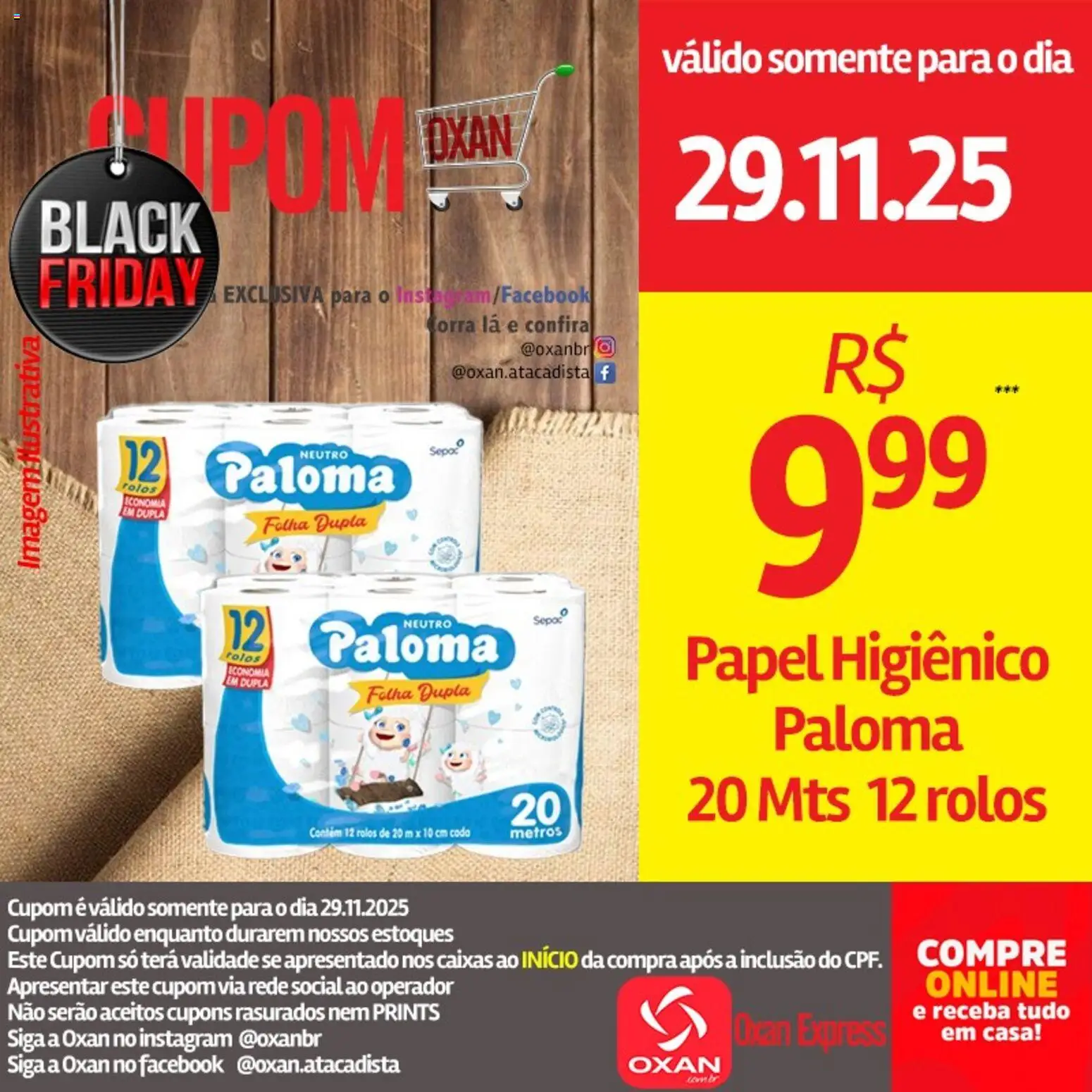 Oxan Atacadista Folheto - válido de 29.11.2025 | Página: 12 | Produtos: Papel higiênico