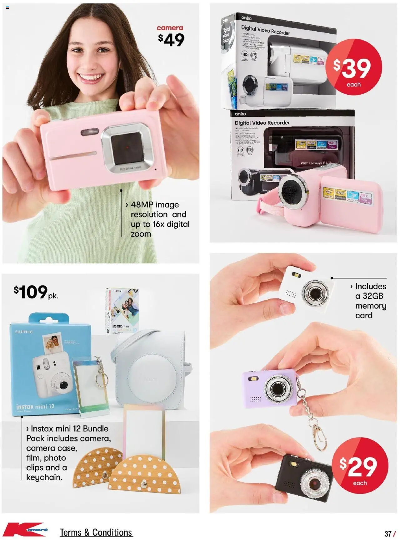 Kmart catalogue - valid from 18.09.2025 | Page: 37 | Products: Digital, Clay, Recorder, Video recorder