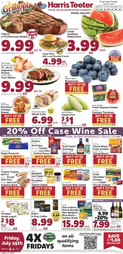 Preview of Harris Teeter weekly ads valid from 23.07.2025