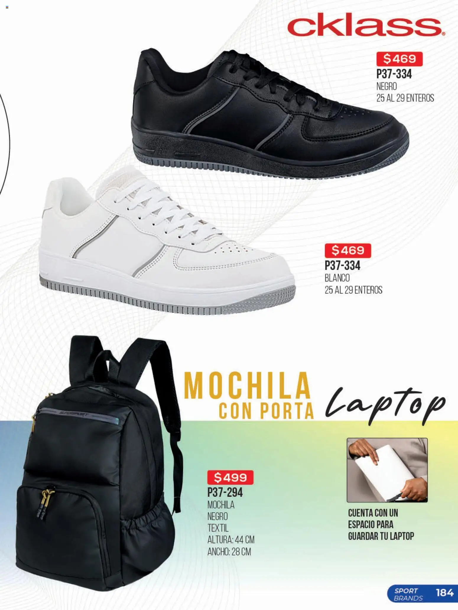 Nuevas ofertas de Cklass válidas en toda la República Mexicana desde el 03.03.2026. ¡Encuentra las mejores ofertas en Cklass catálogo Promo semanal! | Página: 185 | Productos: Mochila