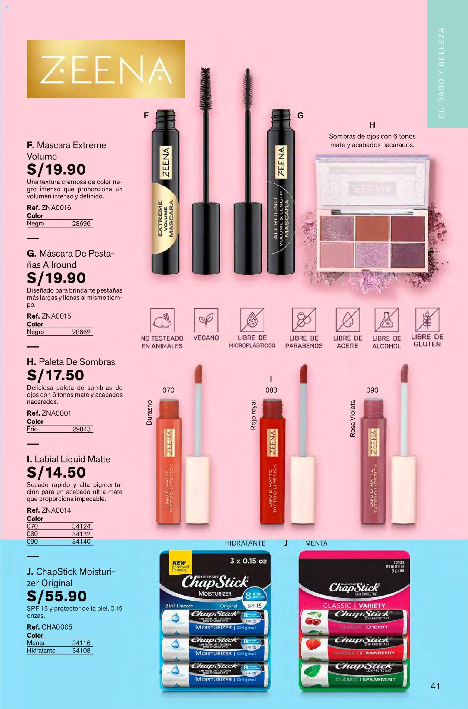 Catálogo Leonisa válido desde 26.12.2025 | Página: 41 | Productos: Máscara, Aceite