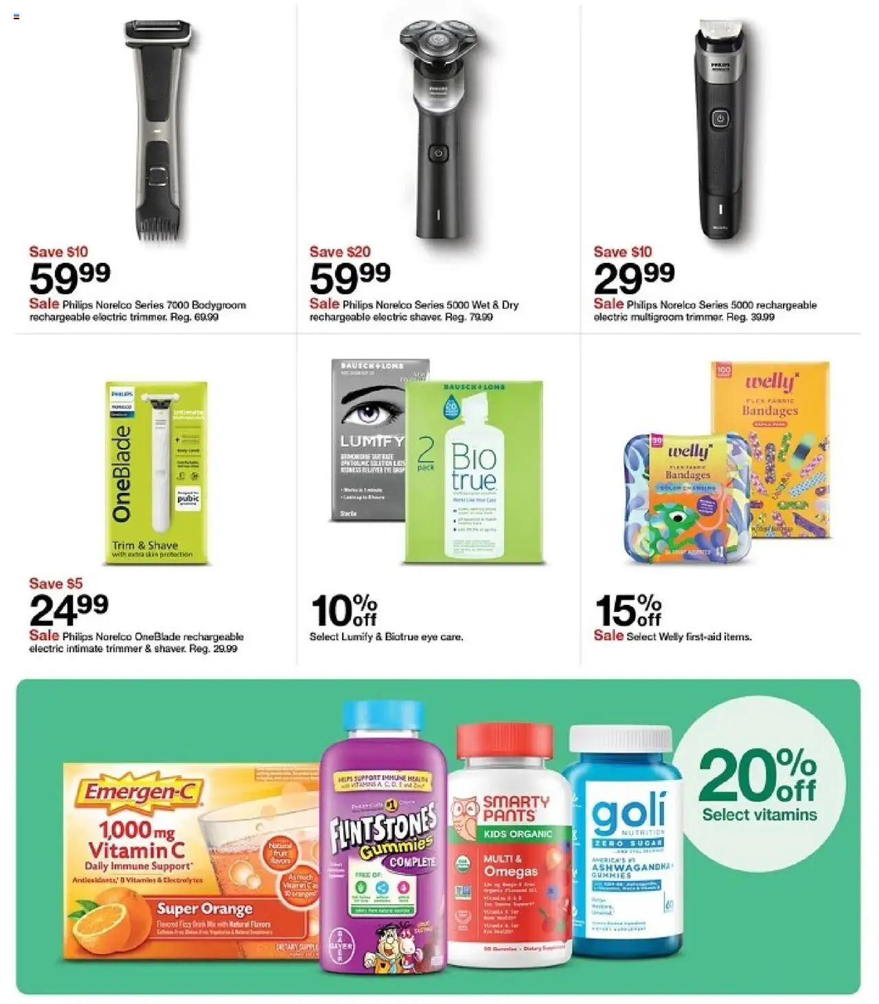 Target Weekly Ad - valid from 10.08.2025 | Page: 33 | Products: Trimmer, Vitamin, Trim, Sugar