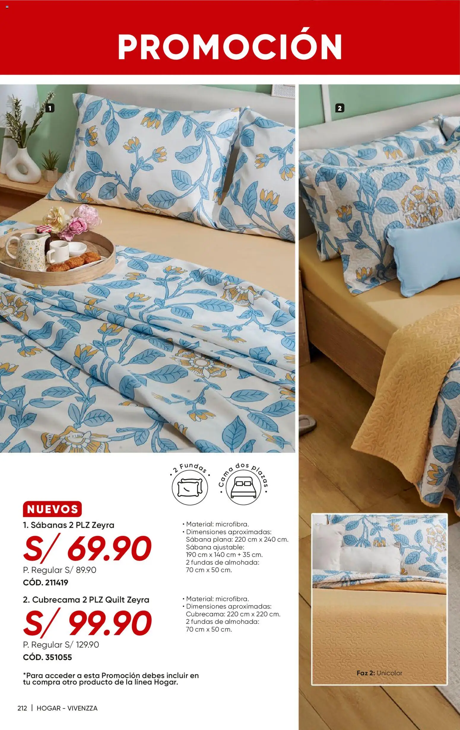 Catálogo Azzorti válido desde 26.01.2026 | Página: 213 | Productos: Cama, Almohada