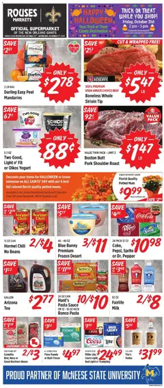Preview of Rouses weekly ads valid from 29.10.2025