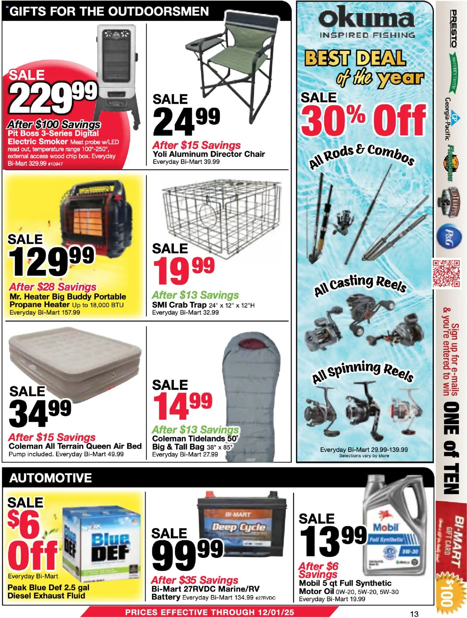 Bi-Mart Black Friday - valid from 25.11.2025 | Page: 13 | Products: Bed, Chair, Pump, Bag