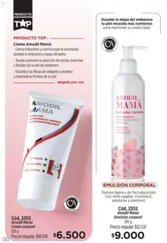 Catálogo Amodil Campaña 13 │ válido desde el 18.07.2025 | Página: 22 | Productos: Top, Emulsión, Té, Crema
