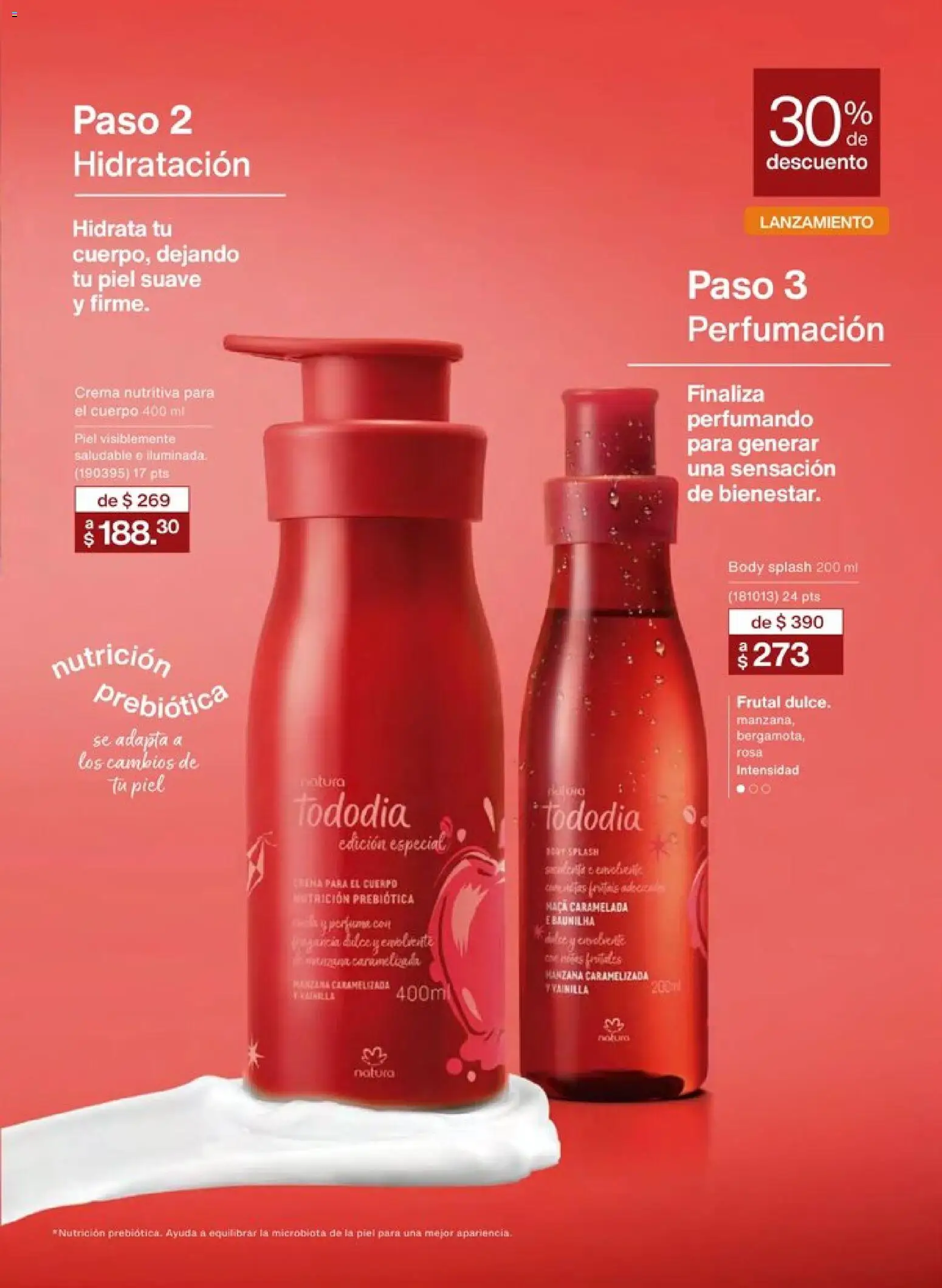 Nuevas ofertas de Natura válidas en toda la República Mexicana desde el 20.12.2025. ¡Encuentra las mejores ofertas en Natura campaña 1 2026! | Página: 93 | Productos: Crema, Manzana, Body