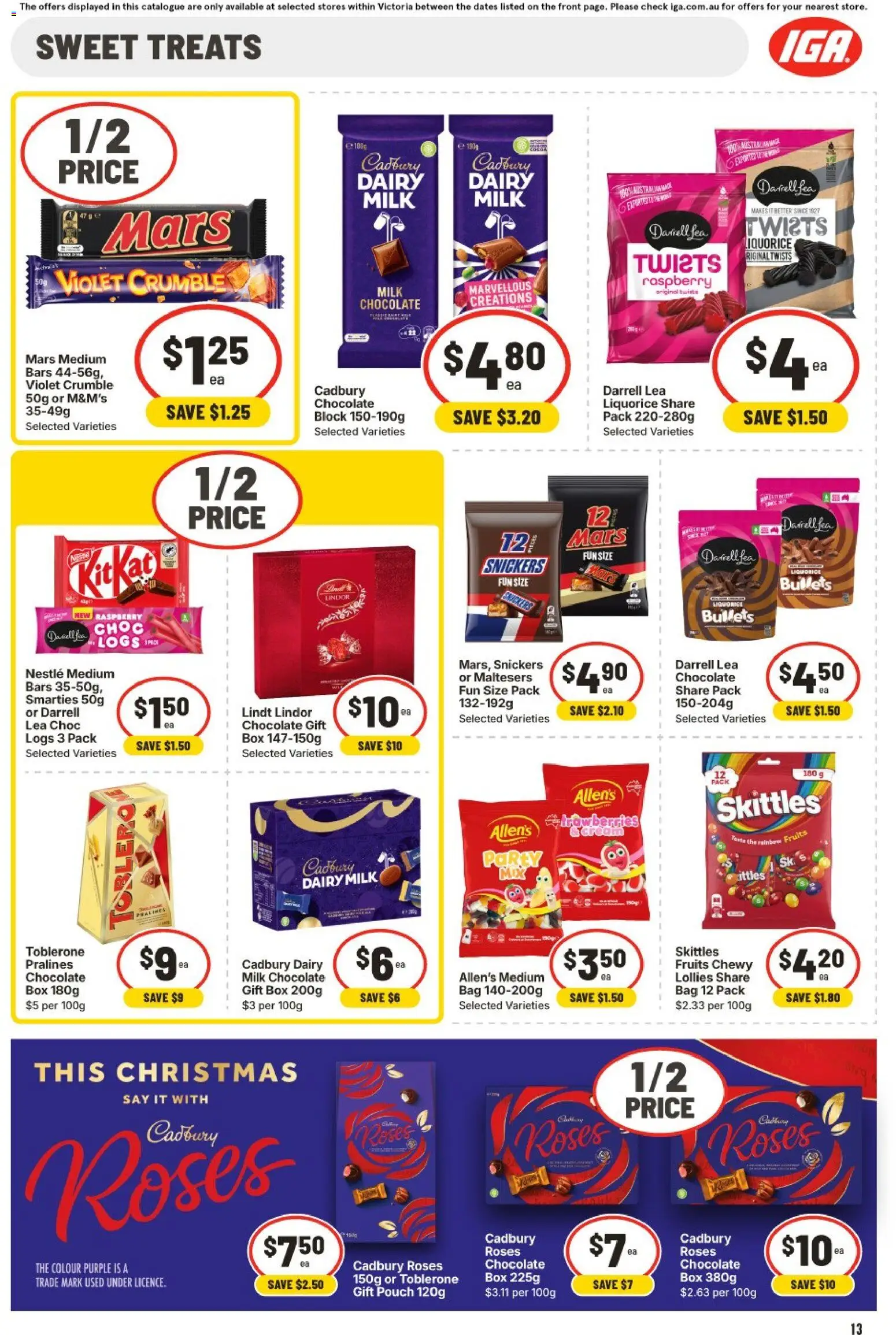 IGA catalogue - valid from 24.12.2025 | Page: 16 | Products: Dairy, Lollies, Fruits, Raspberry