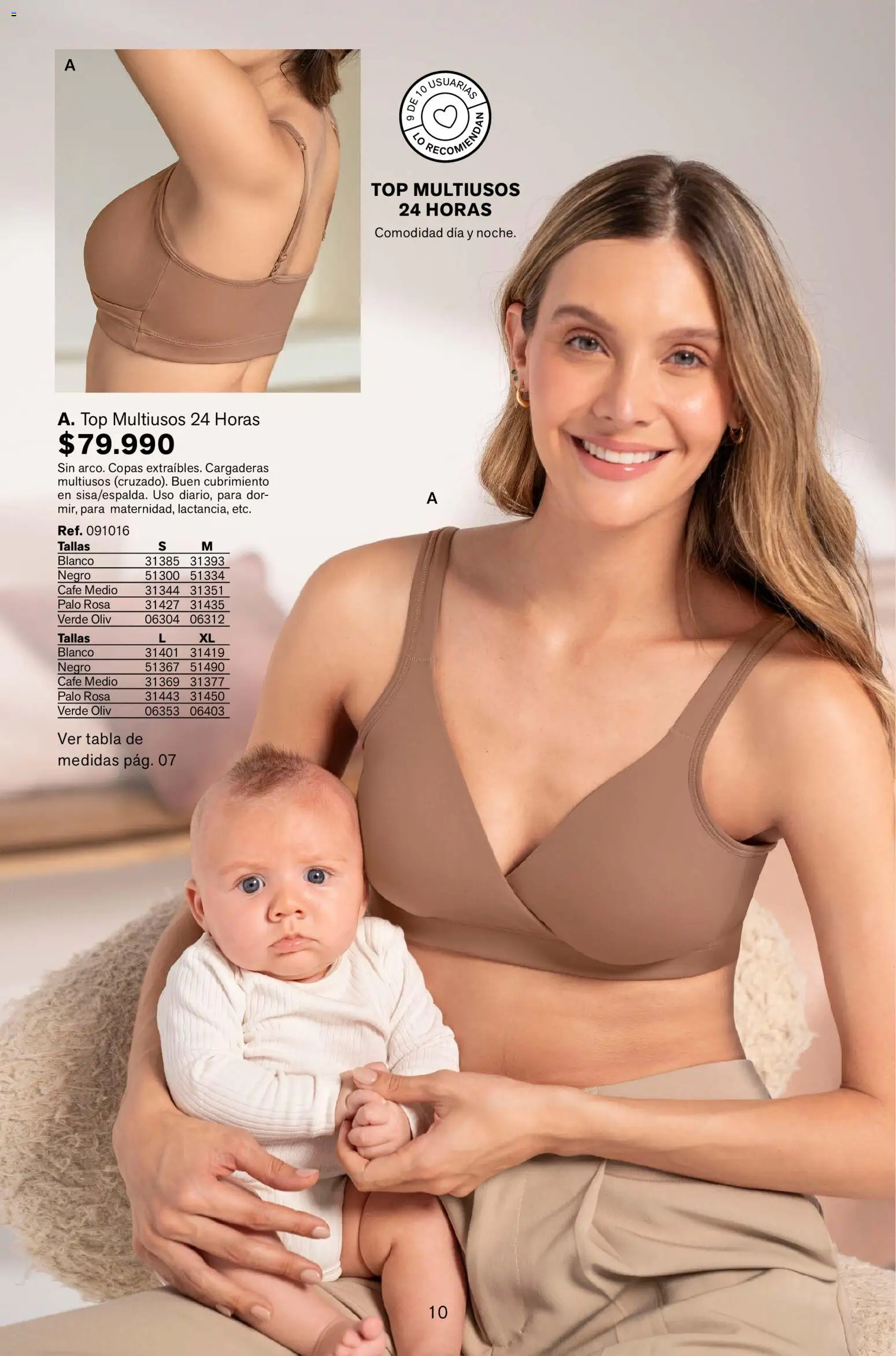 Leonisa revista - valida desde el 07.12.2025 | Página: 10 | Productos: Top, Café