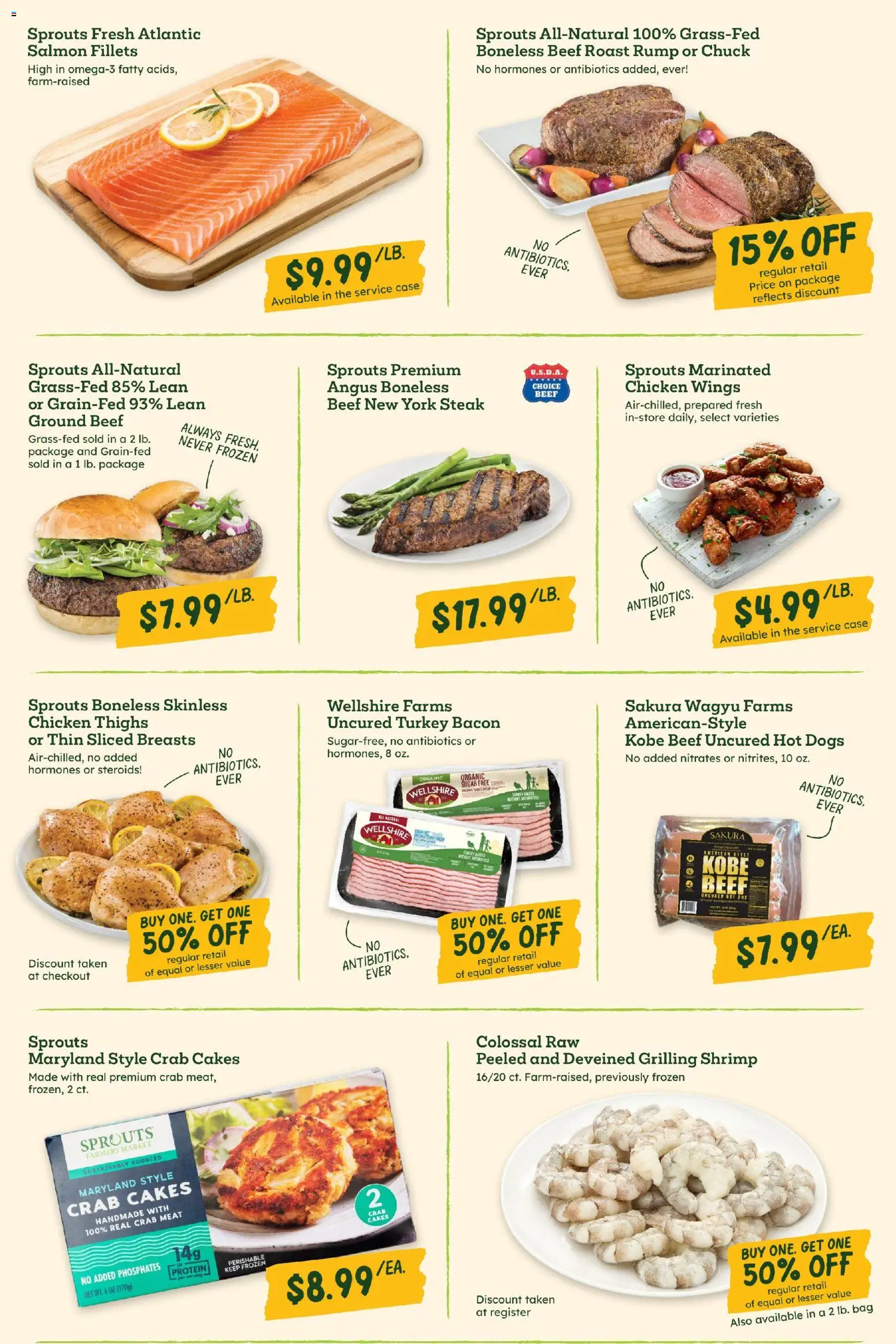 Sprouts Weekly Ad - valid from 01.04.2026 | Page: 4 | Products: Beer, Beef, Sugar, Case