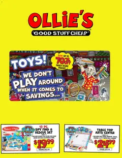 Preview of Ollie's weekly ads valid from 13.12.2025
