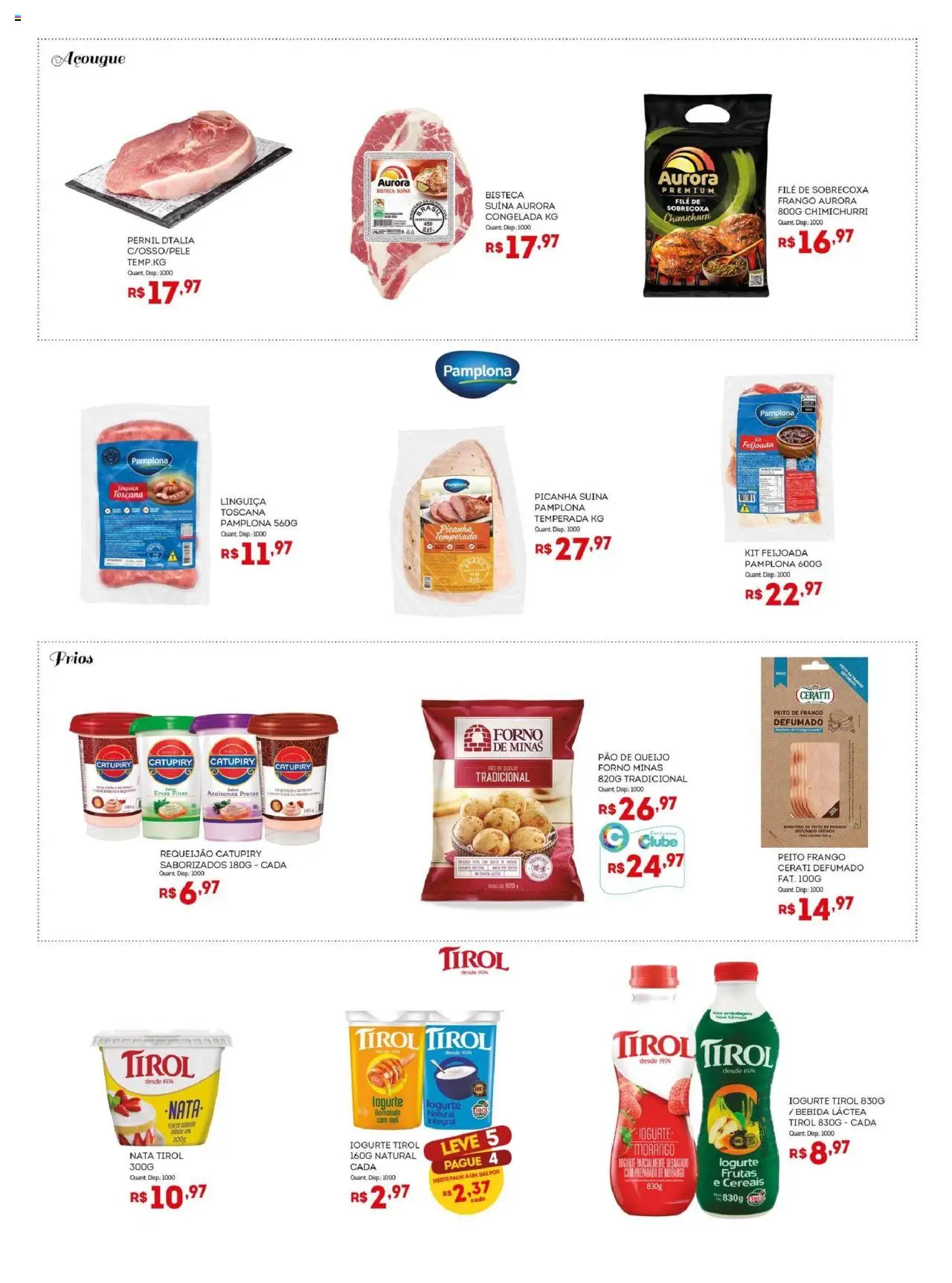 Bistek Supermercados Folheto - válido de 08.10.2025 | Página: 8 | Produtos: Forno, Linguiça, Pão, Frango