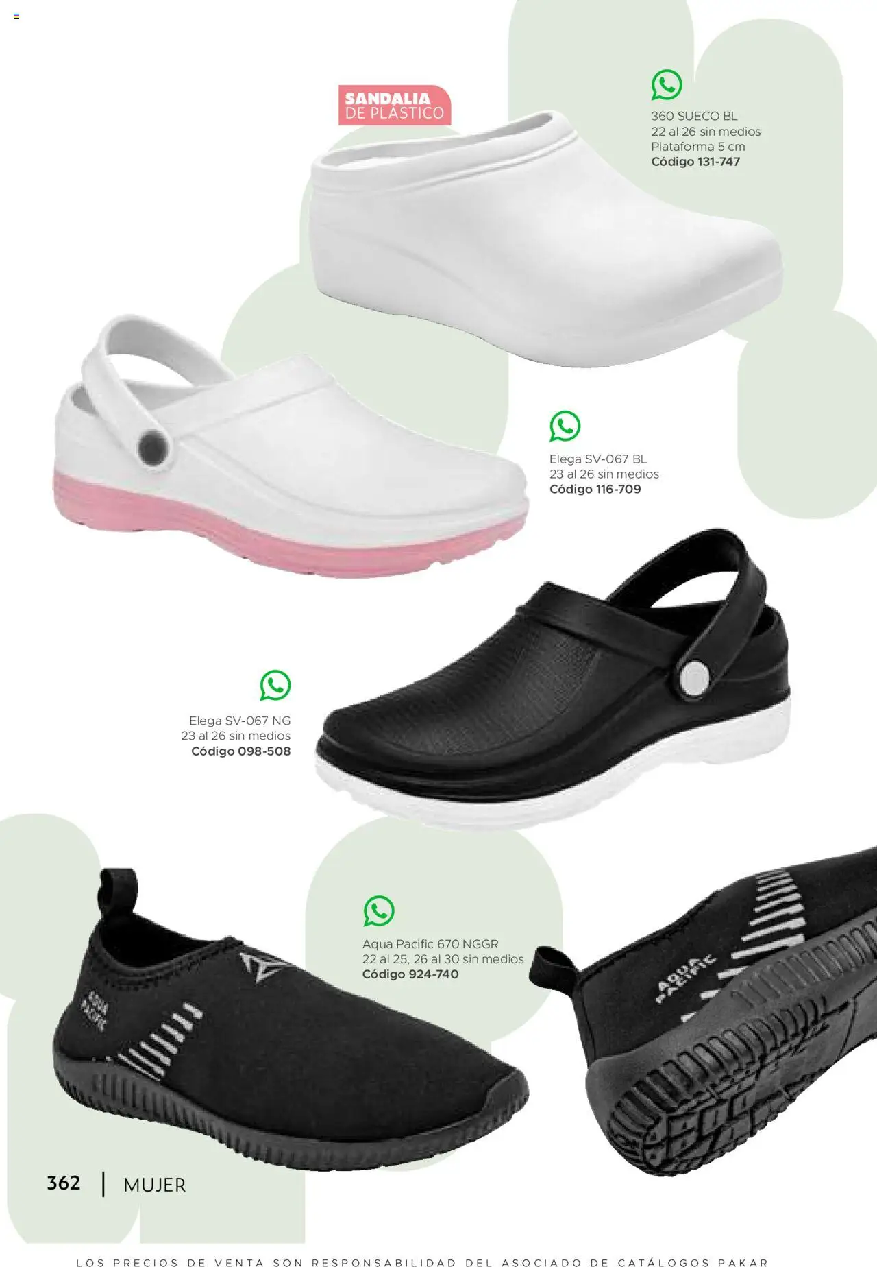 Nuevas ofertas de SC Pakar válidas en toda la República Mexicana desde el 24.07.2025. ¡Encuentra las mejores ofertas en SC Pakar Catálogo Mujer otoño / invierno! | Página: 362