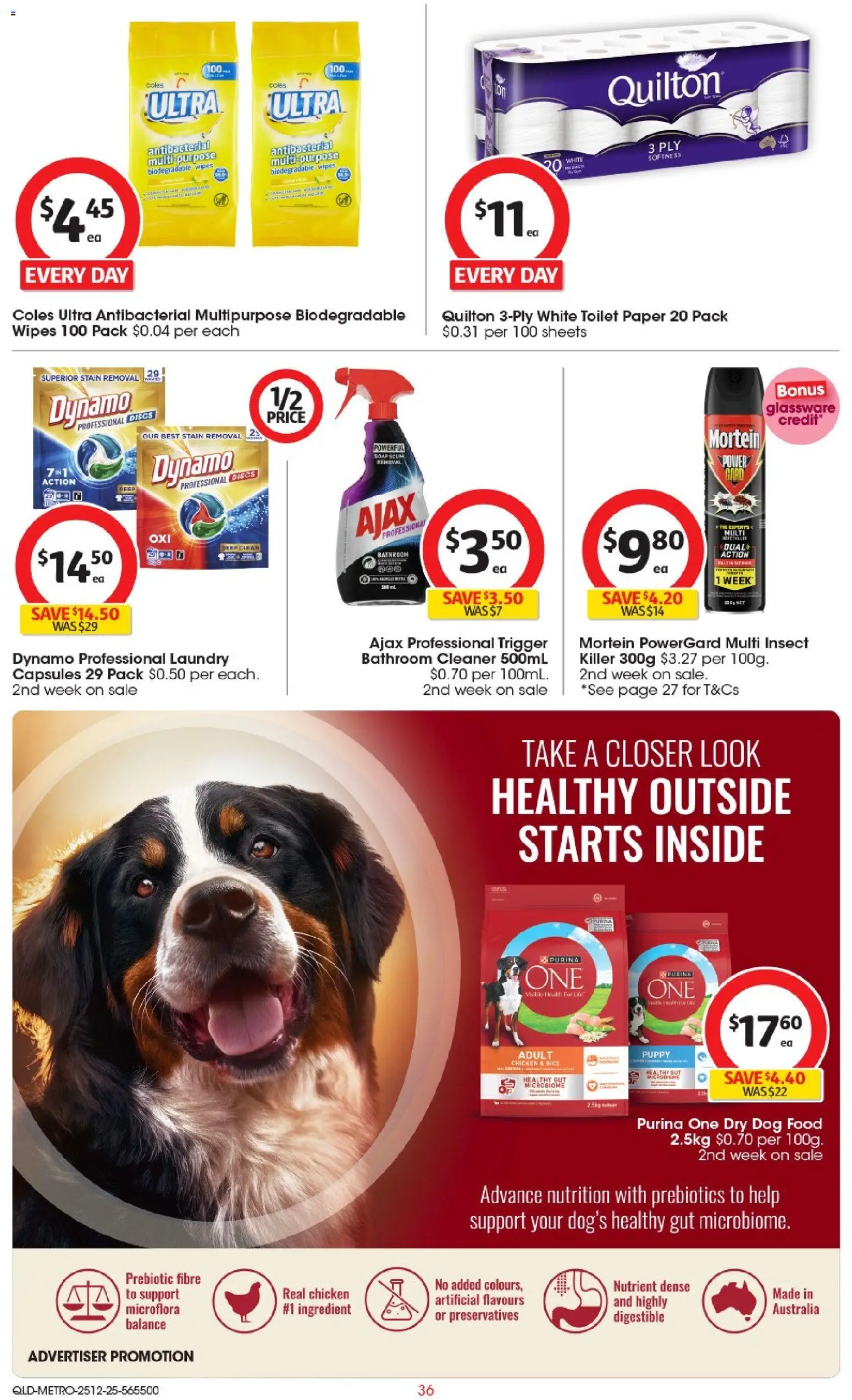 Coles catalogue - valid from 25.12.2025 | Page: 37 | Products: Toilet, Glassware, Rice, Multipurpose