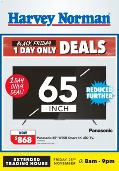 Harvey Norman - Black Friday preview  - valid from 28.11.2025
