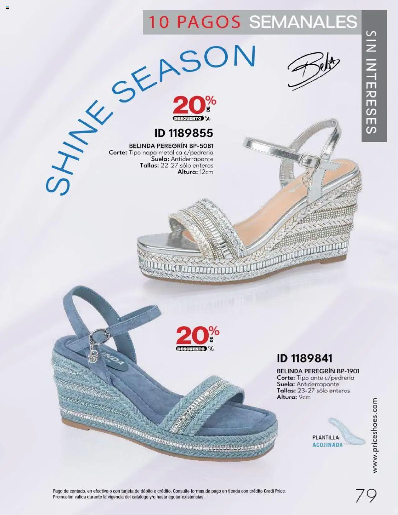 Nuevas ofertas de Price Shoes válidas en toda la República Mexicana desde el 14.10.2025. ¡Encuentra las mejores ofertas en Price Shoes - Catálogo - 10 Pagos sin Intereses! | Página: 67