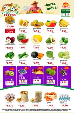 Encarte Assaí Atacadista - Folheto - Pré-Visualização do folheto da loja Assaí Atacadista, válido de 27.01.2026