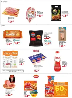 Bistek Supermercados - Ofertas Quinzenal - Pré-Visualização do folheto da loja Bistek Supermercados, válido de 24.09.2025 | Página: 8 | Produtos: Queijo, Iogurte, Pão, Frango