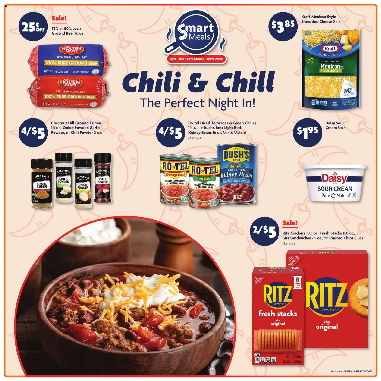 Family Dollar Weekly Ad - valid from 04.01.2026 | Page: 3 | Products: Powder, Sour cream, Beef, Onion