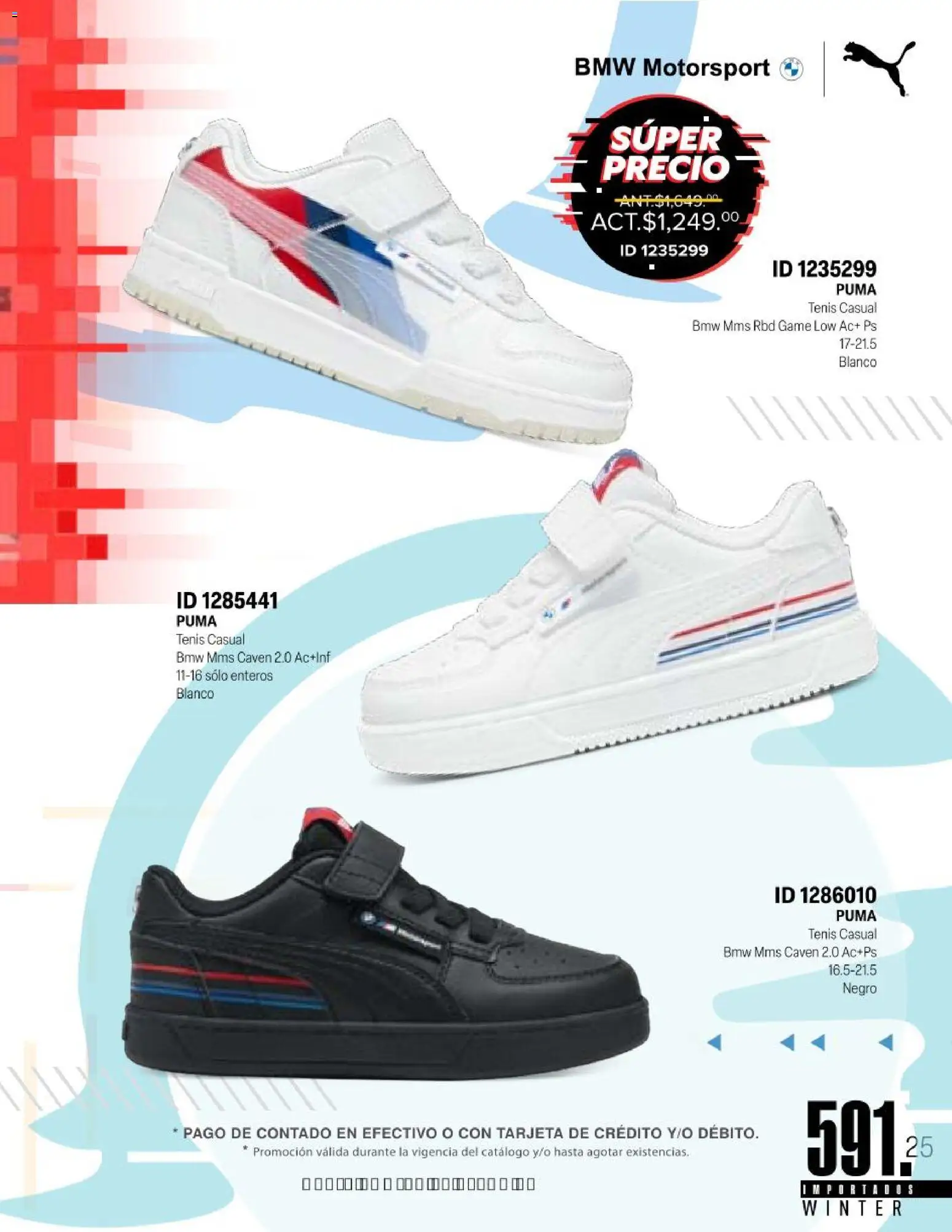 Nuevas ofertas de Price Shoes válidas en toda la República Mexicana desde el 11.11.2025. ¡Encuentra las mejores ofertas en Price Shoes catálogo Importados Winter 2025  ! | Página: 591 | Productos: Tenis