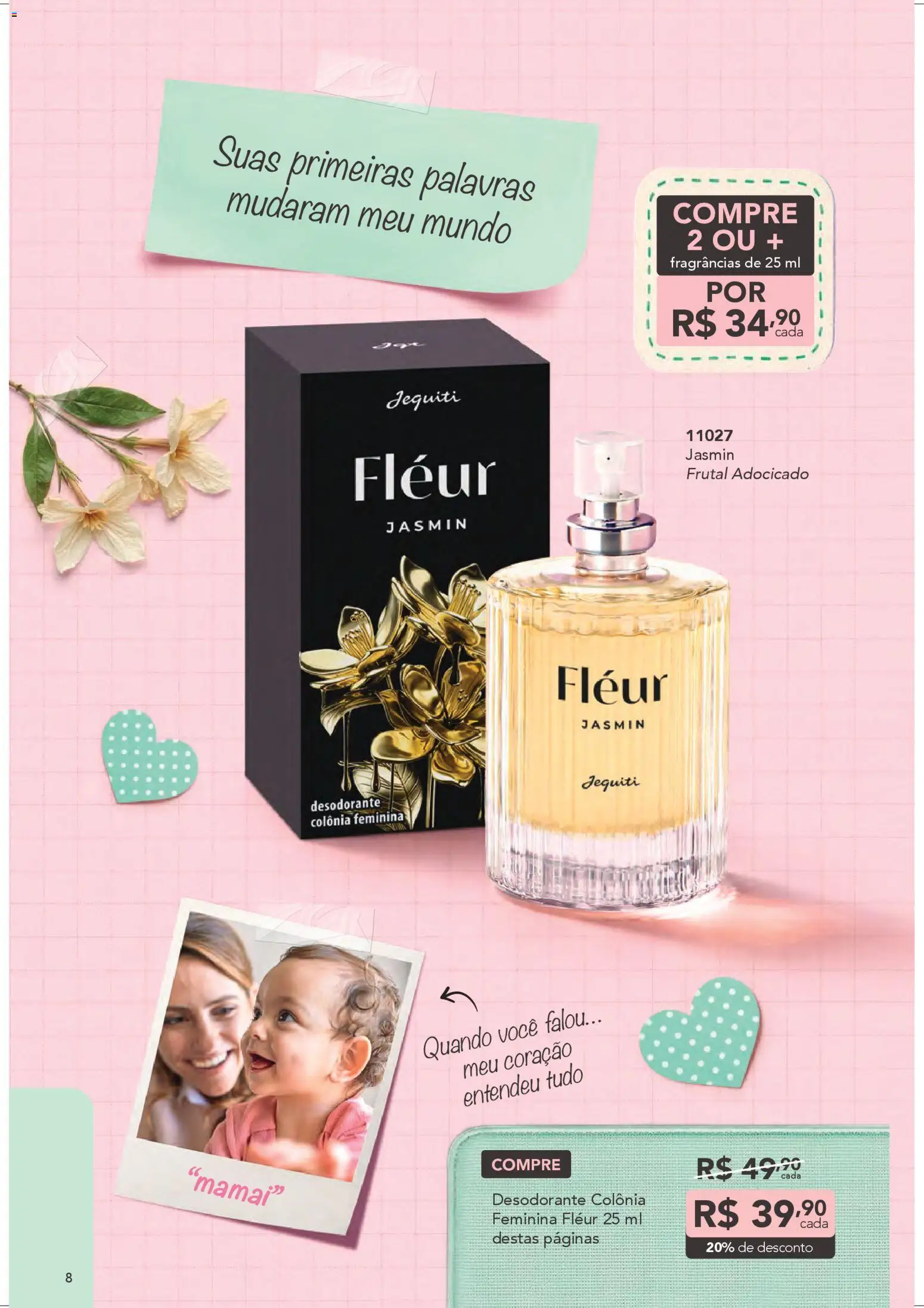 Jequiti Folheto - válido de 28.03.2026 | Página: 8 | Produtos: Desodorante