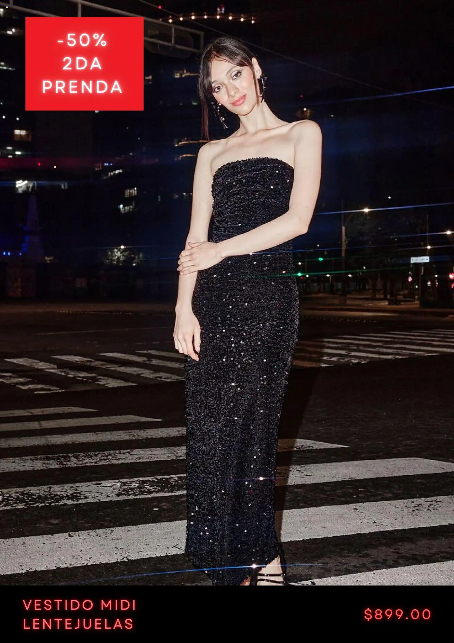 Nuevas ofertas de C&A válidas en toda la República Mexicana desde el 13.11.2025. ¡Encuentra las mejores ofertas en C&A Buen Fin! | Página: 4 | Productos: Lentejuelas, Vestido