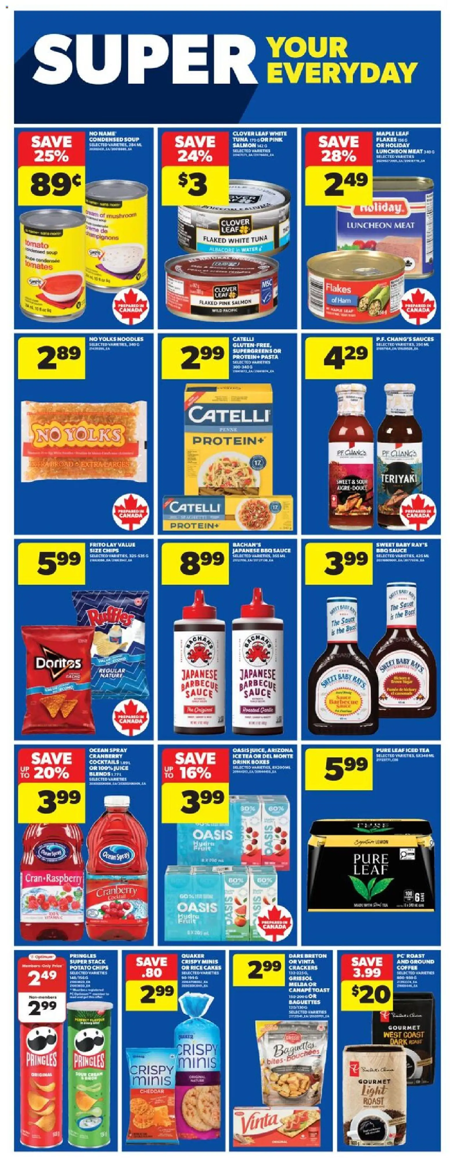 Real Canadian Superstore flyer valid from 26.03.2026 | Page: 20 | Products: Tea, PC, Coffee, Juice