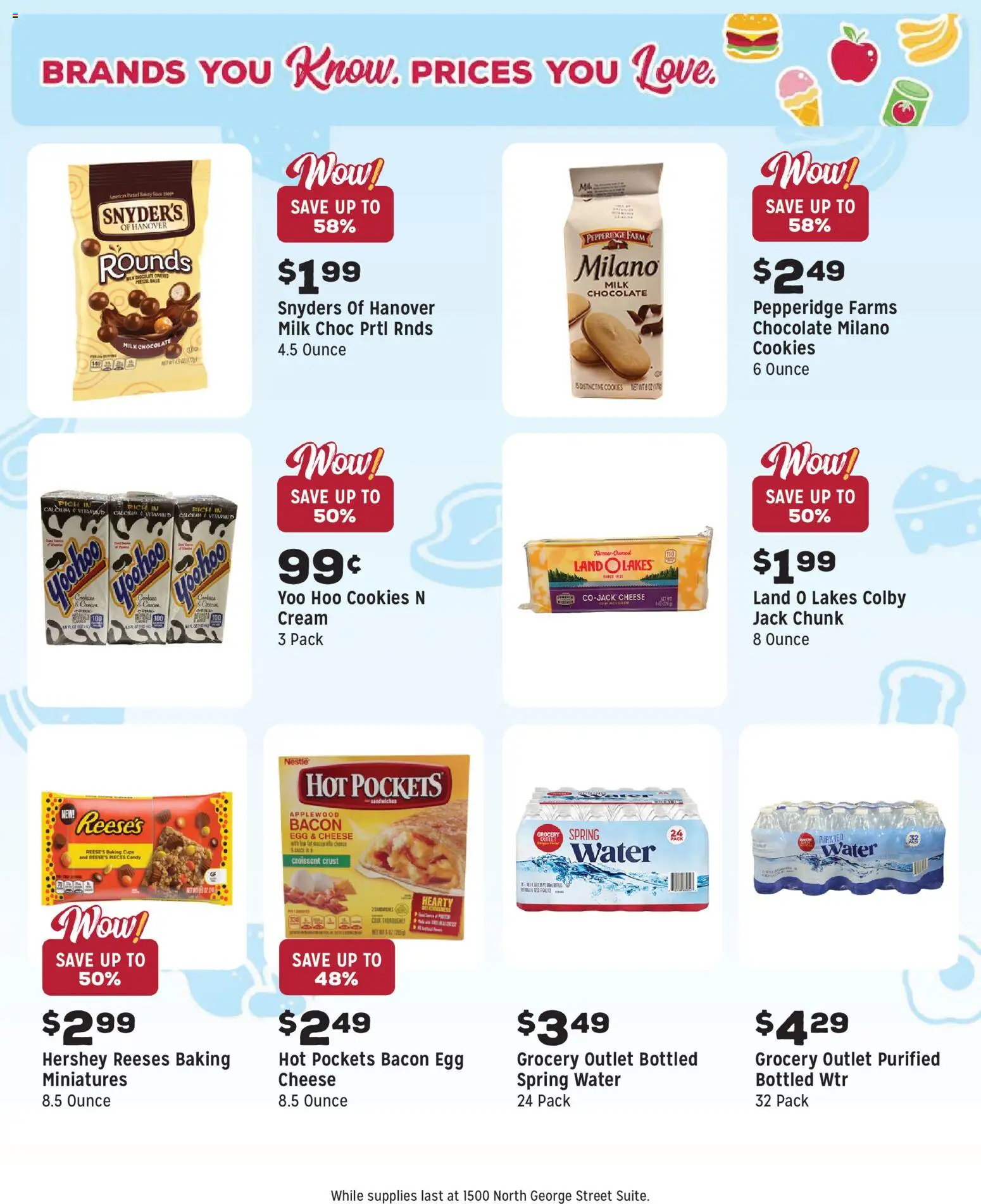 Grocery Outlet Weekly Ad - PA - valid from 24.12.2025 | Page: 10 | Products: Milk, Cheese, Cream, Water