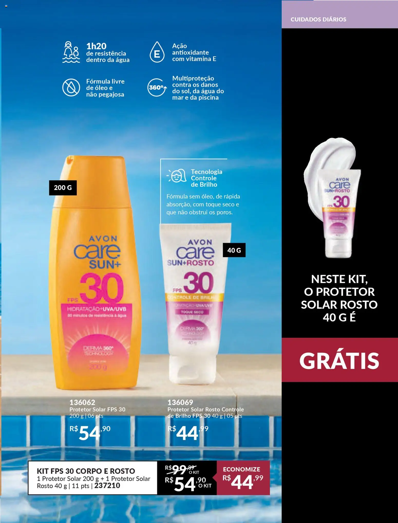Avon Folheto - válido de 06.01.2026 | Página: 141 | Produtos: Protetor solar, Óleo, Piscina