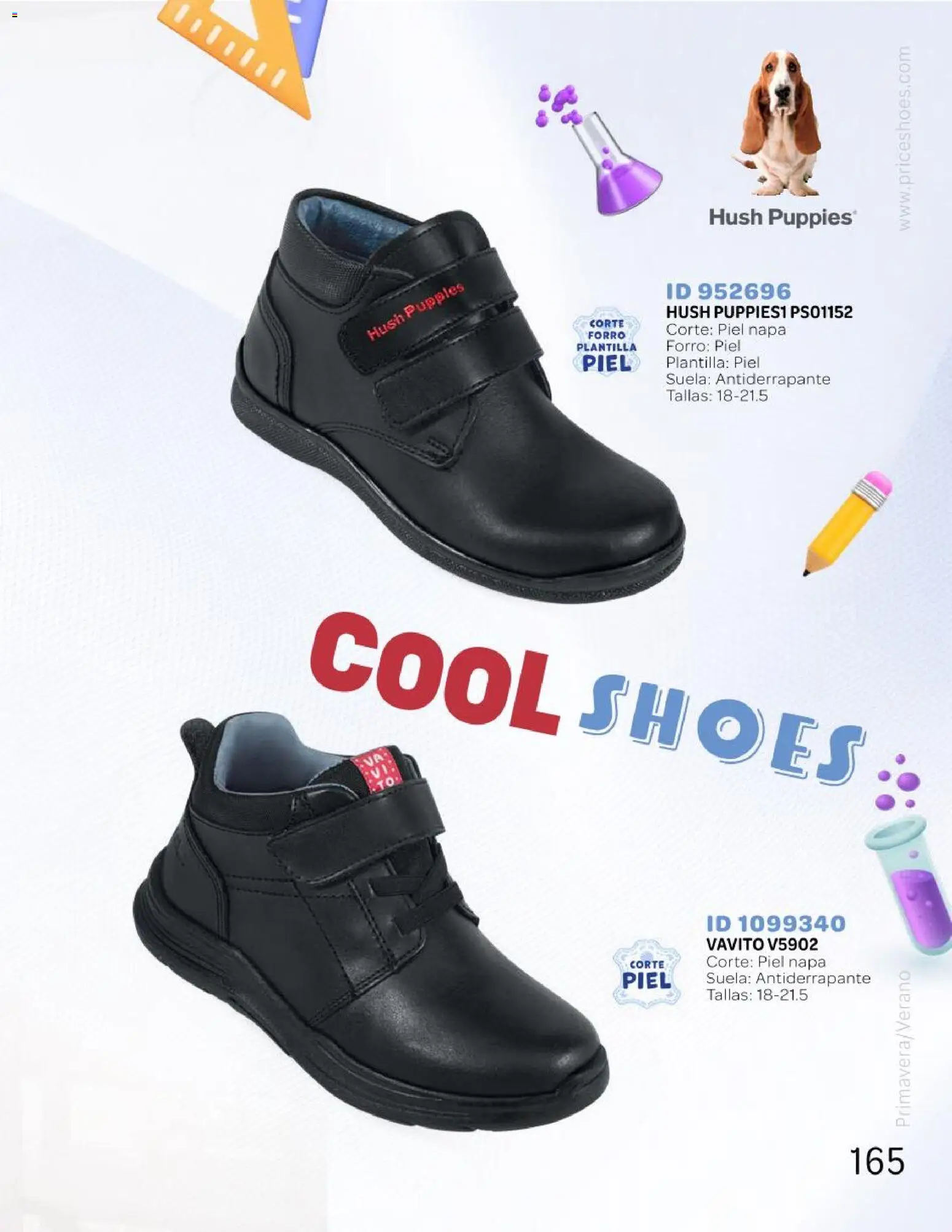 Nuevas ofertas de Price Shoes válidas en toda la República Mexicana desde el 25.04.2026. ¡Encuentra las mejores ofertas en Price Shoes catálogo Kids todo en uno! | Página: 165