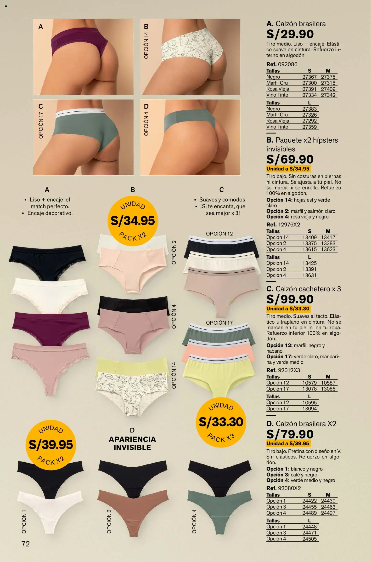 Catálogo Leonisa válido desde 16.01.2026 | Página: 72 | Productos: Café, Vino, Ropa, Té