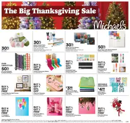 Preview of Michaels weekly flyer / circulaire from shop Michaels valid from 10.10.2025