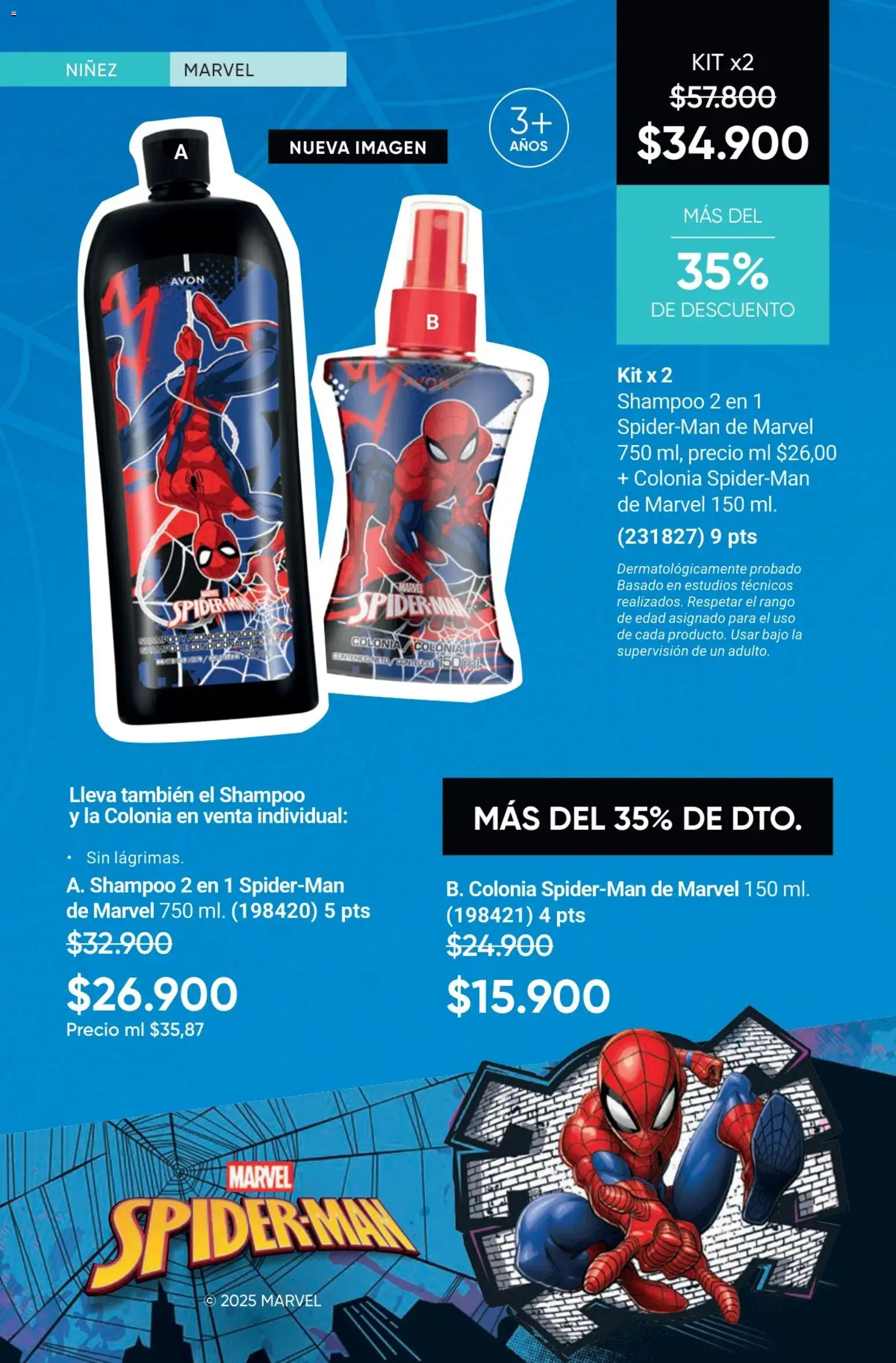 Avon revista - valida desde el 02.01.2026 | Página: 25 | Productos: Individual, Shampoo
