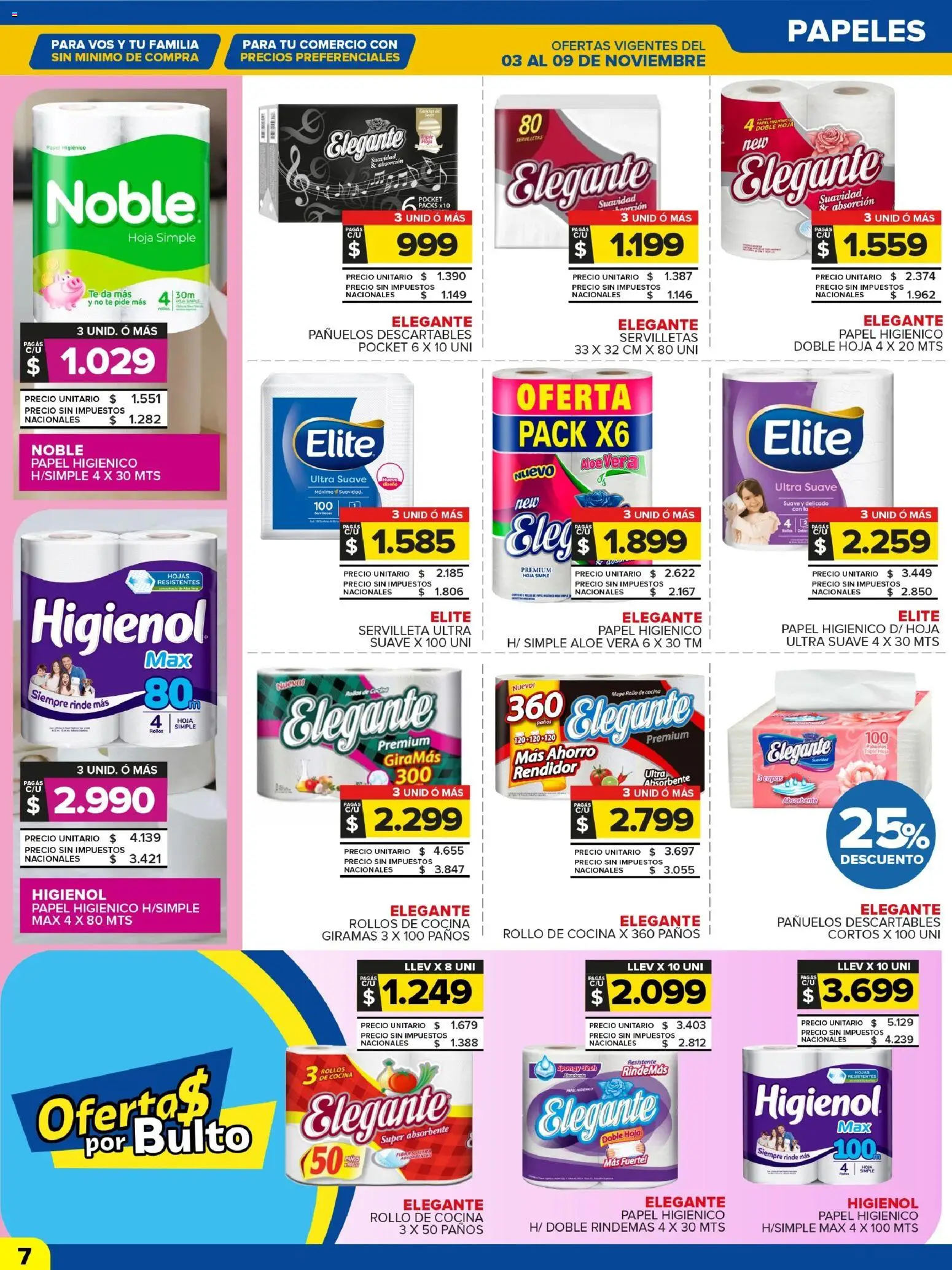 Carrefour Maxi catálogo │ válido desde el 03.11.2025 | Página: 9 | Productos: Papel higiénico, Cocina, Servilletas, Té