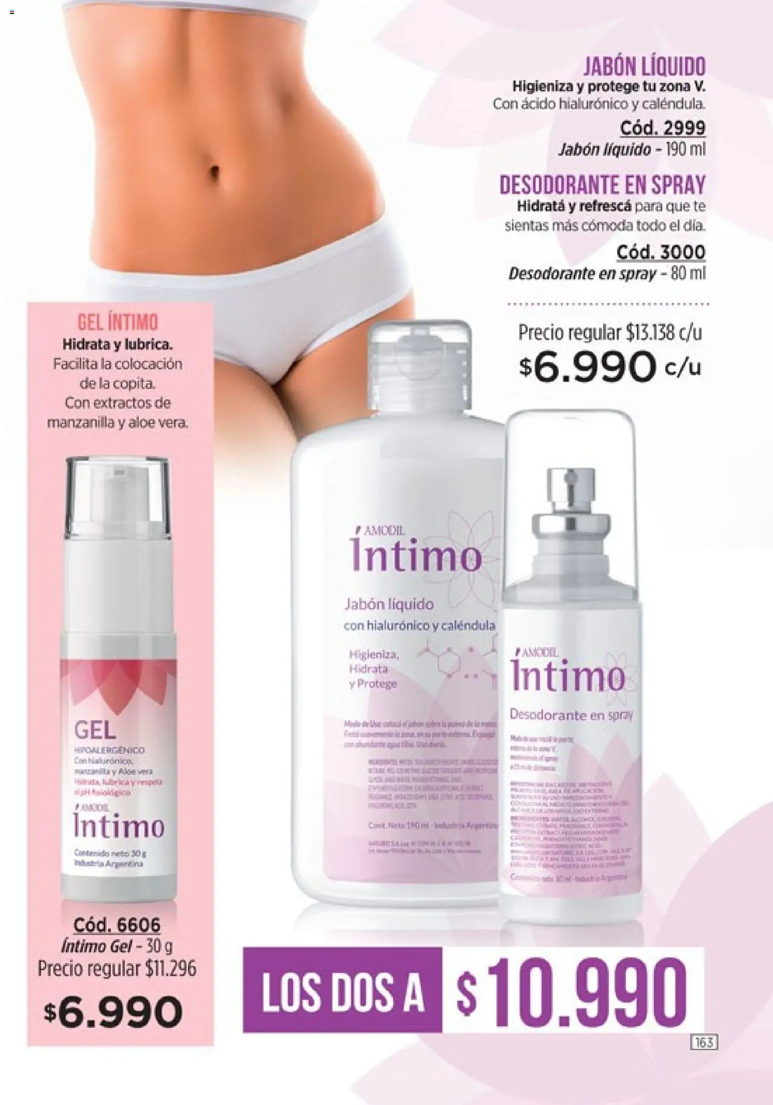 Catálogo Amodil Campaña 3 │ válido desde el 01.03.2026 | Página: 163 | Productos: Jabón líquido, Jabón, Desodorante, Té