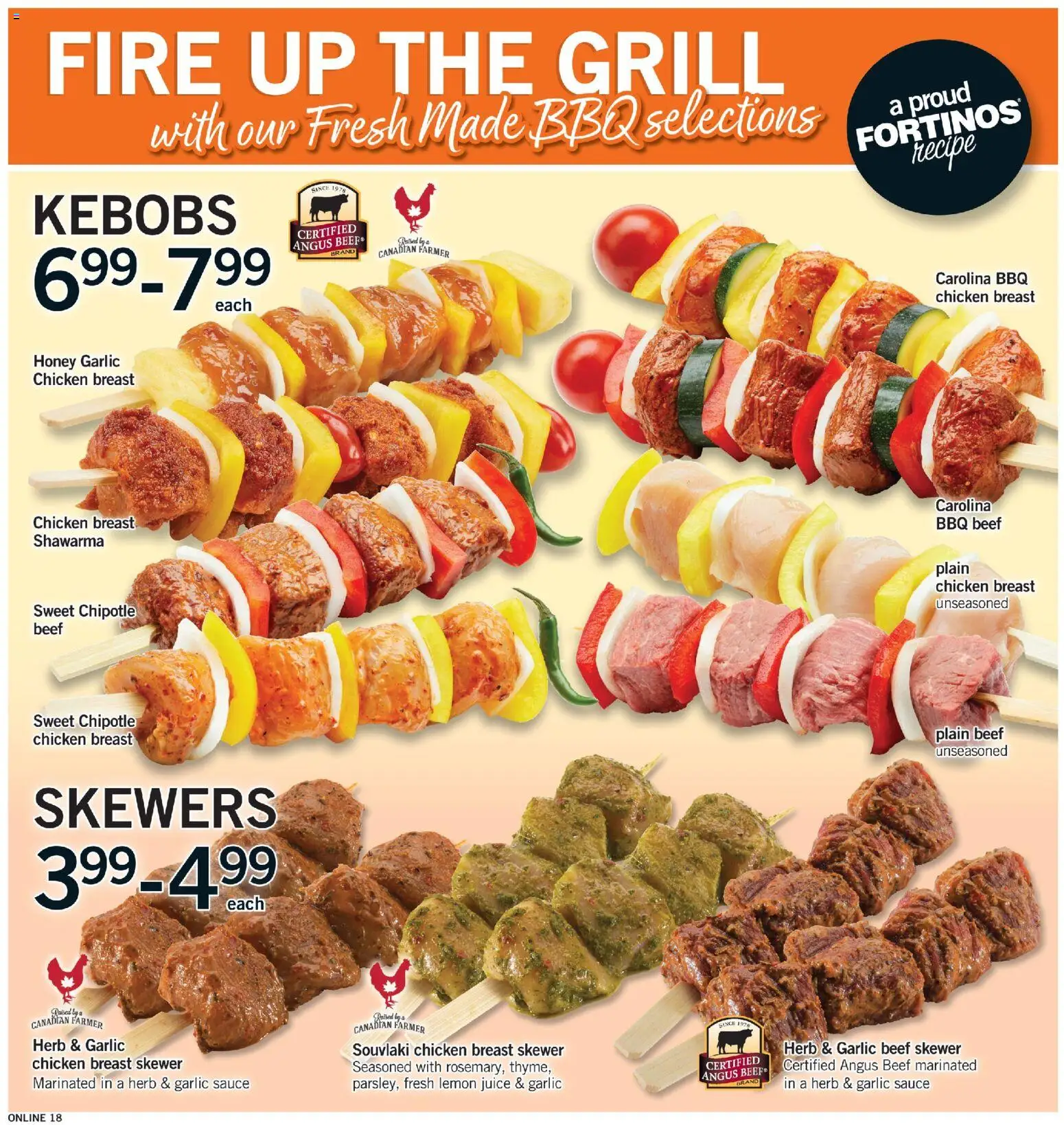 Fortinos flyer valid from 30.04.2026 | Page: 18 | Products: Beef, Grill, Juice, Chicken