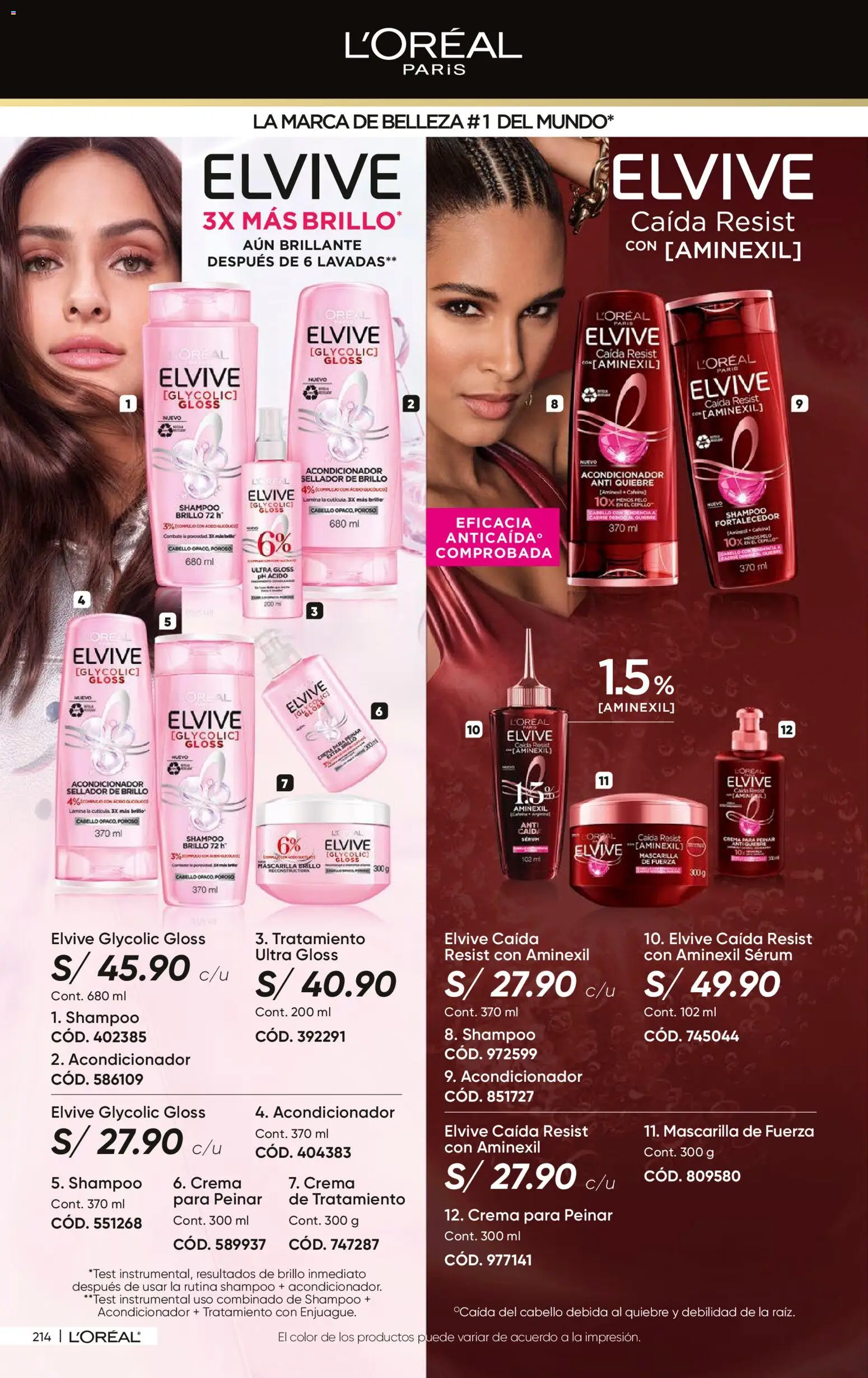 Catálogo Azzorti válido desde 09.03.2026 | Página: 216 | Productos: Shampoo, Acondicionador, Crema