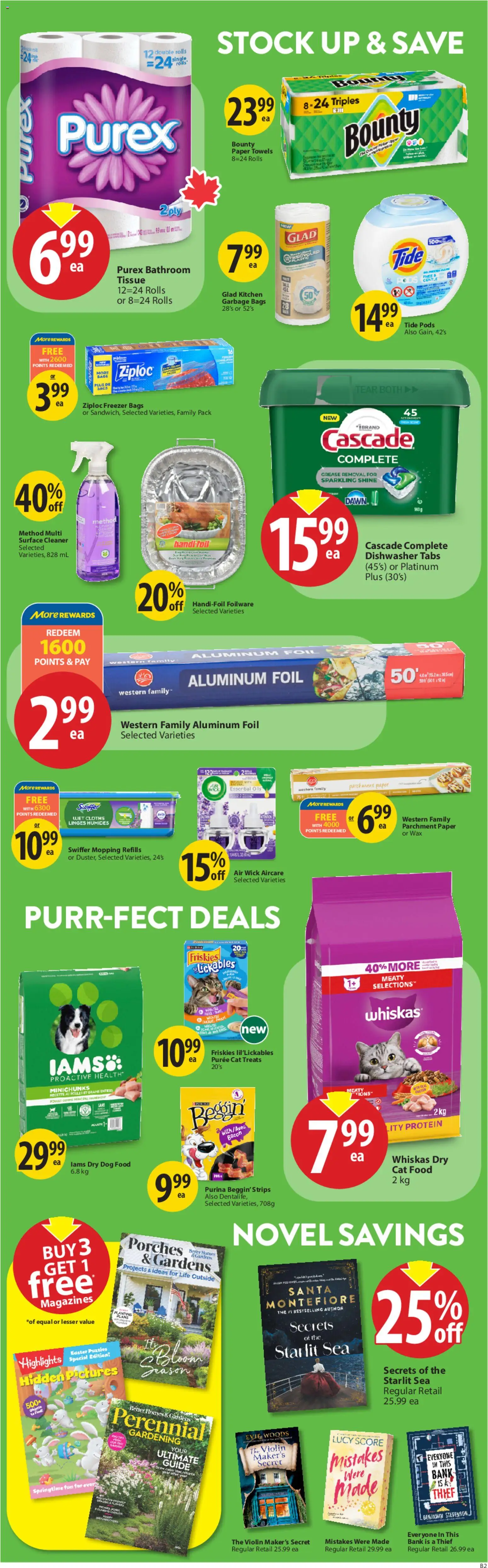 Save on foods flyer valid from 02.04.2026 | Page: 31 | Products: Freezer, Dishwasher, Chicken