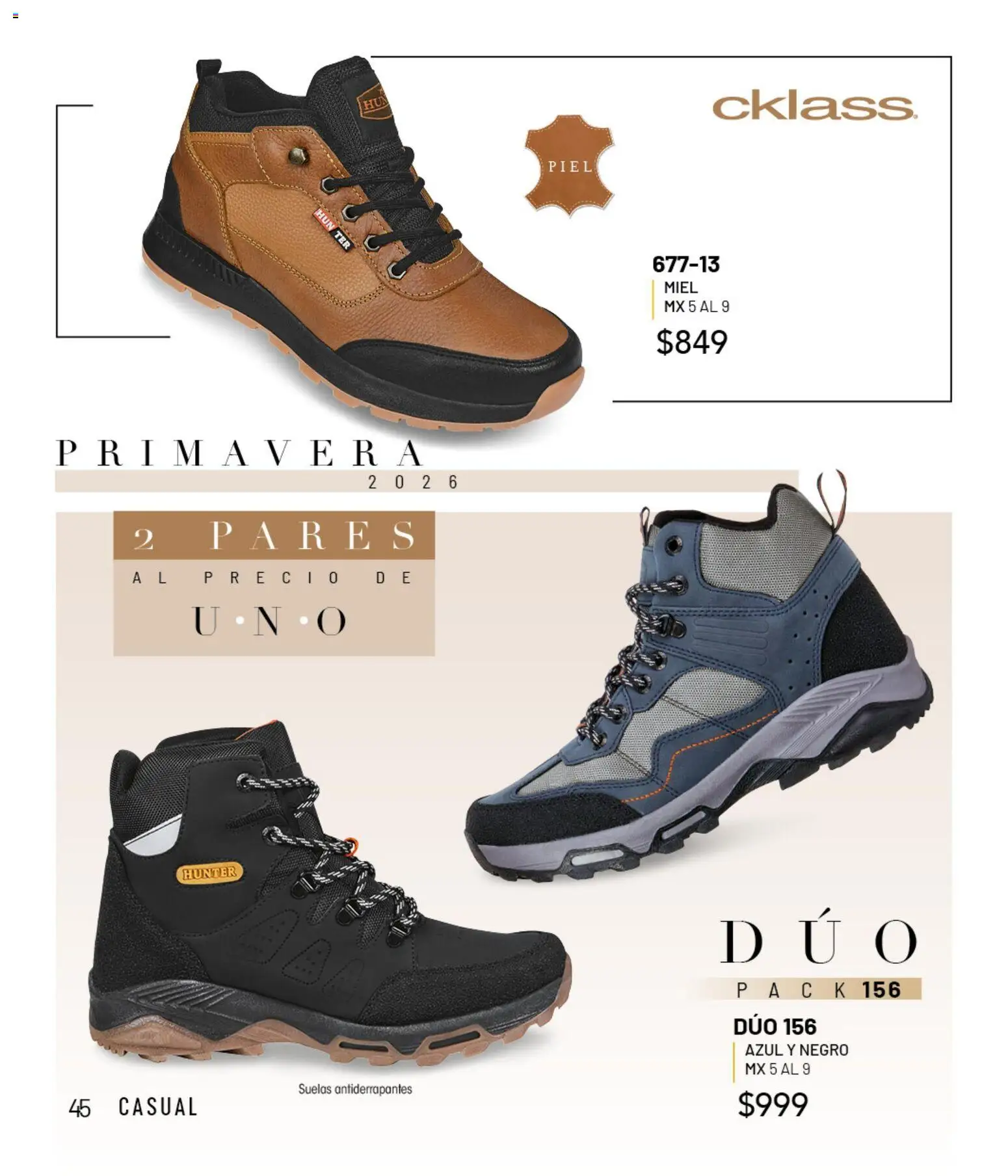 Nuevas ofertas de Cklass válidas en toda la República Mexicana desde el 02.01.2026. ¡Encuentra las mejores ofertas en Cklass catálogo Casuales! | Página: 46