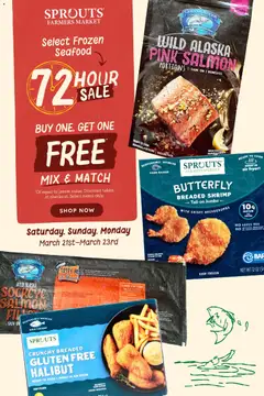 Preview of Sprouts weekly ads valid from 18.03.2026