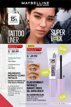 Vista previa de folleto Azzorti - Campaña C17/2025 de la Azzorti válido desde 15.10.2025 | Página: 183 | Productos: Delineador, Pincel
