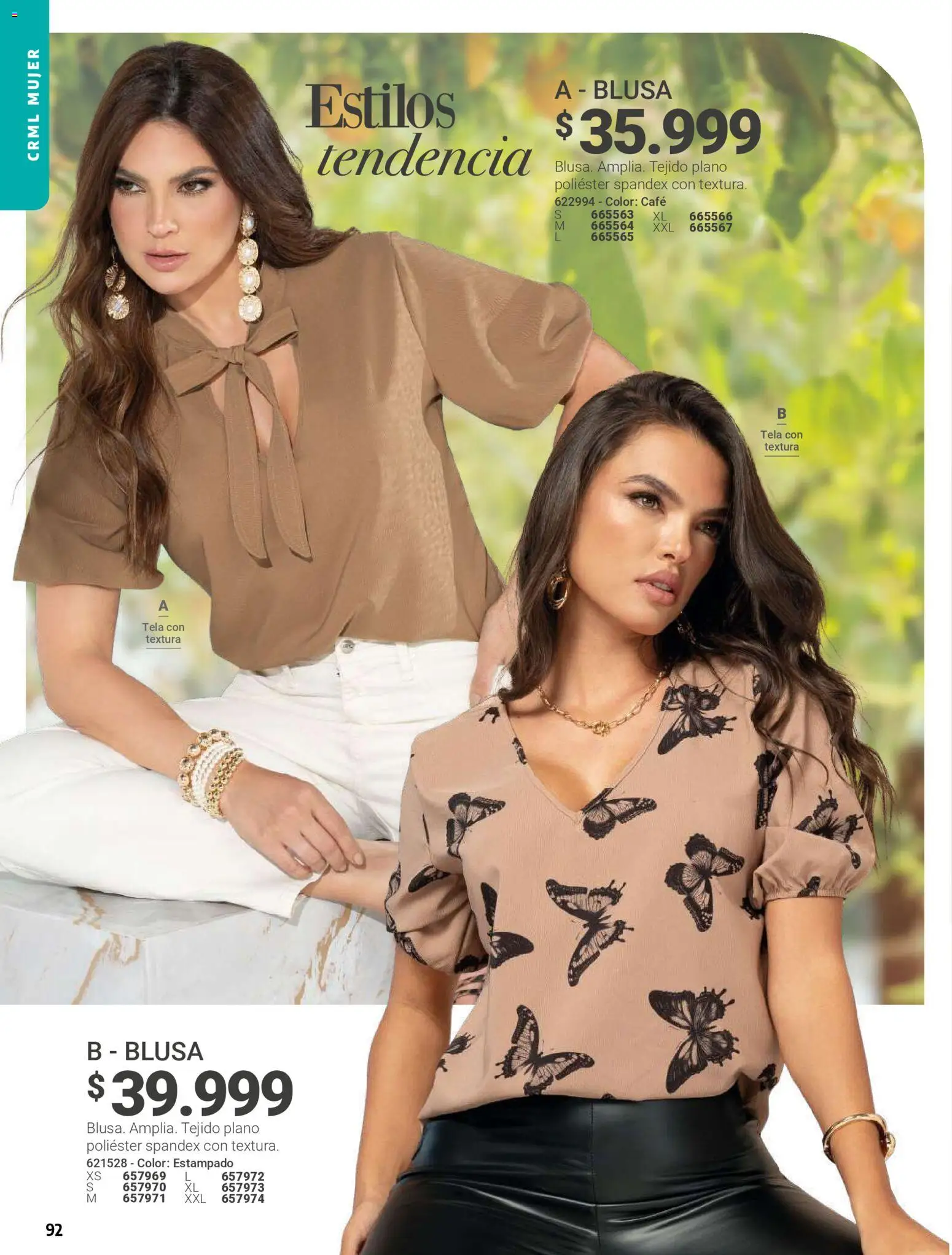 Carmel revista - valida desde el 01.06.2026 | Página: 92 | Productos: Blusa, Café