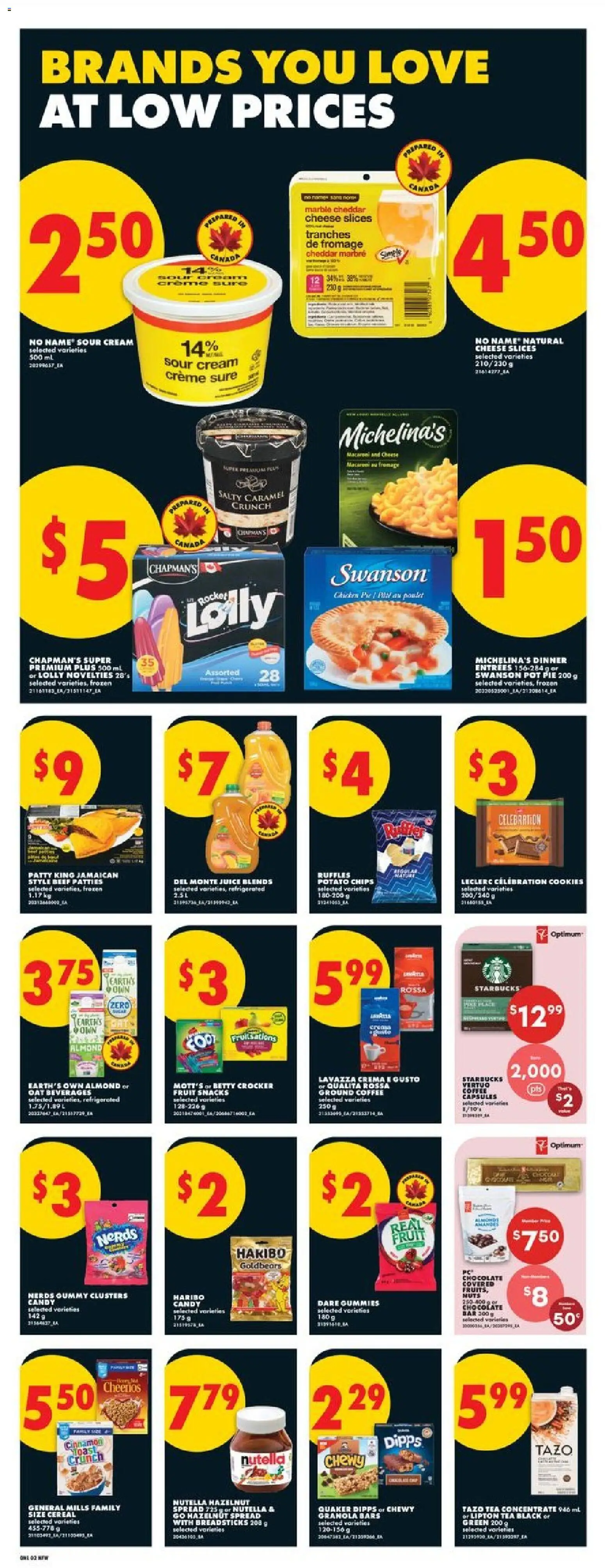 No Frills flyer valid from 23.04.2026 | Page: 7 | Products: Sour cream, Cream, Coffee, Chicken