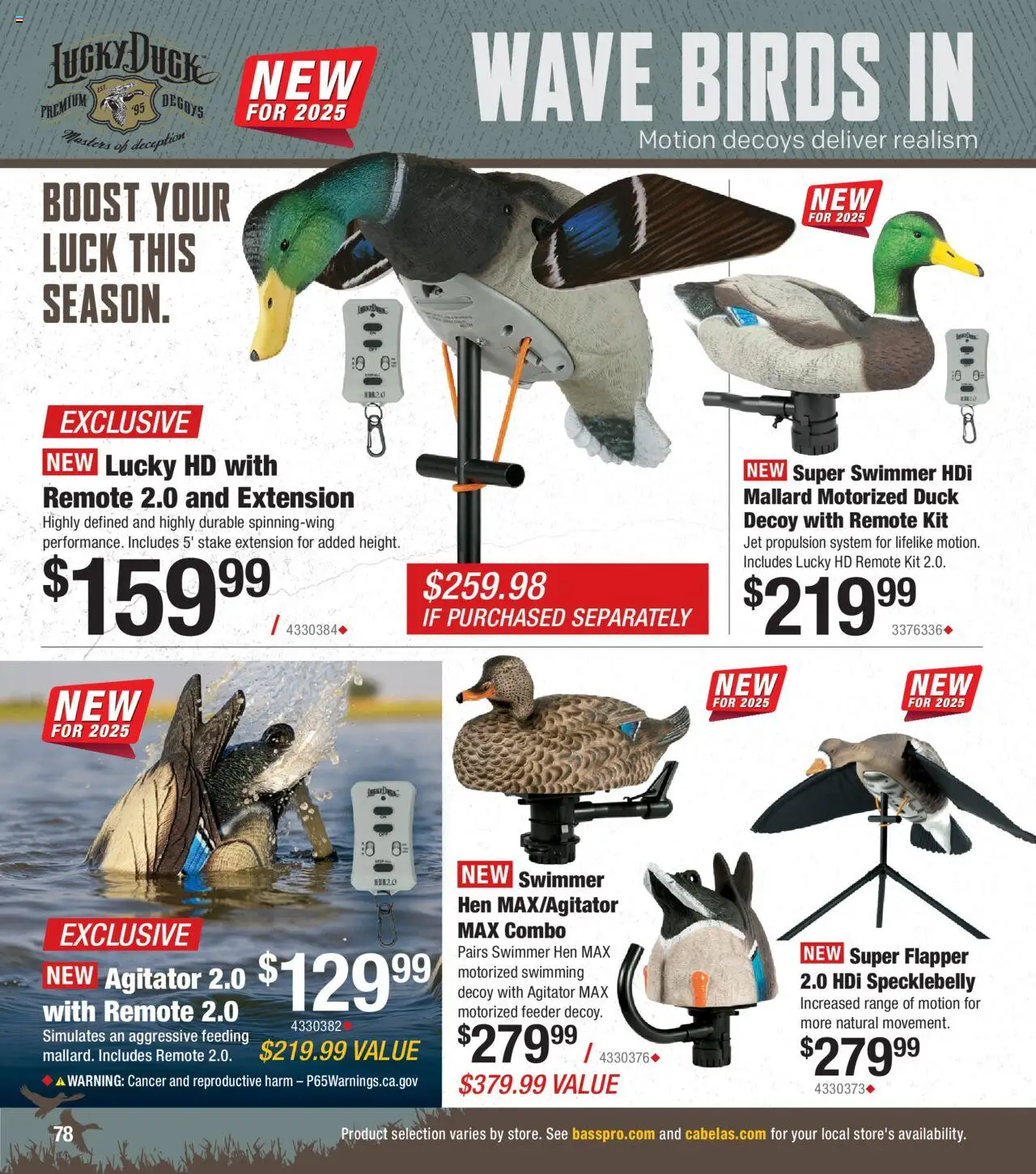 Cabela's Waterfowl 25 - valid from 01.10.2025 | Page: 78