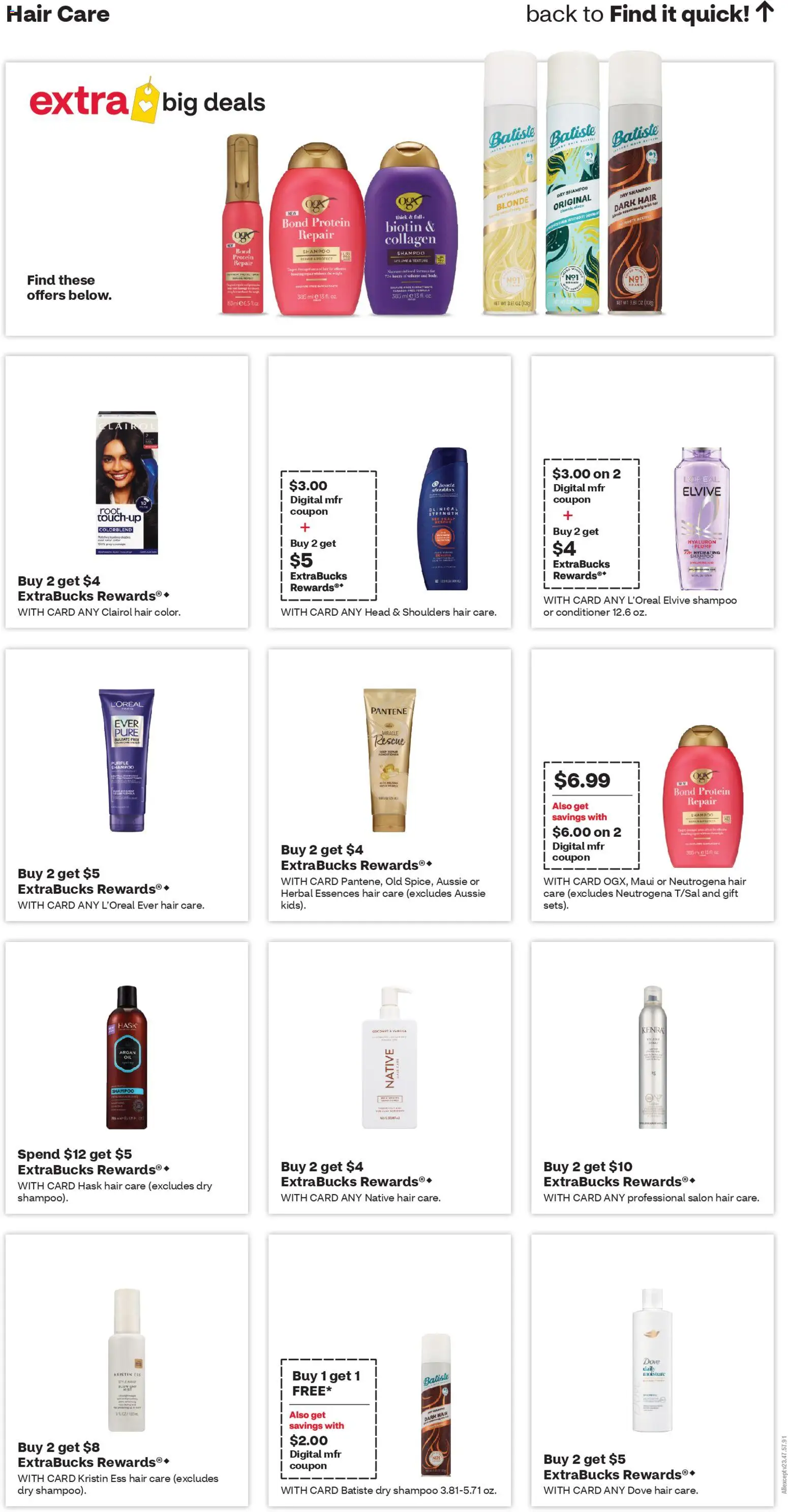 CVS Pharmacy Weekly Ad - TX - valid from 21.12.2025 | Page: 13 | Products: Biotin, Shampoo, Conditioner