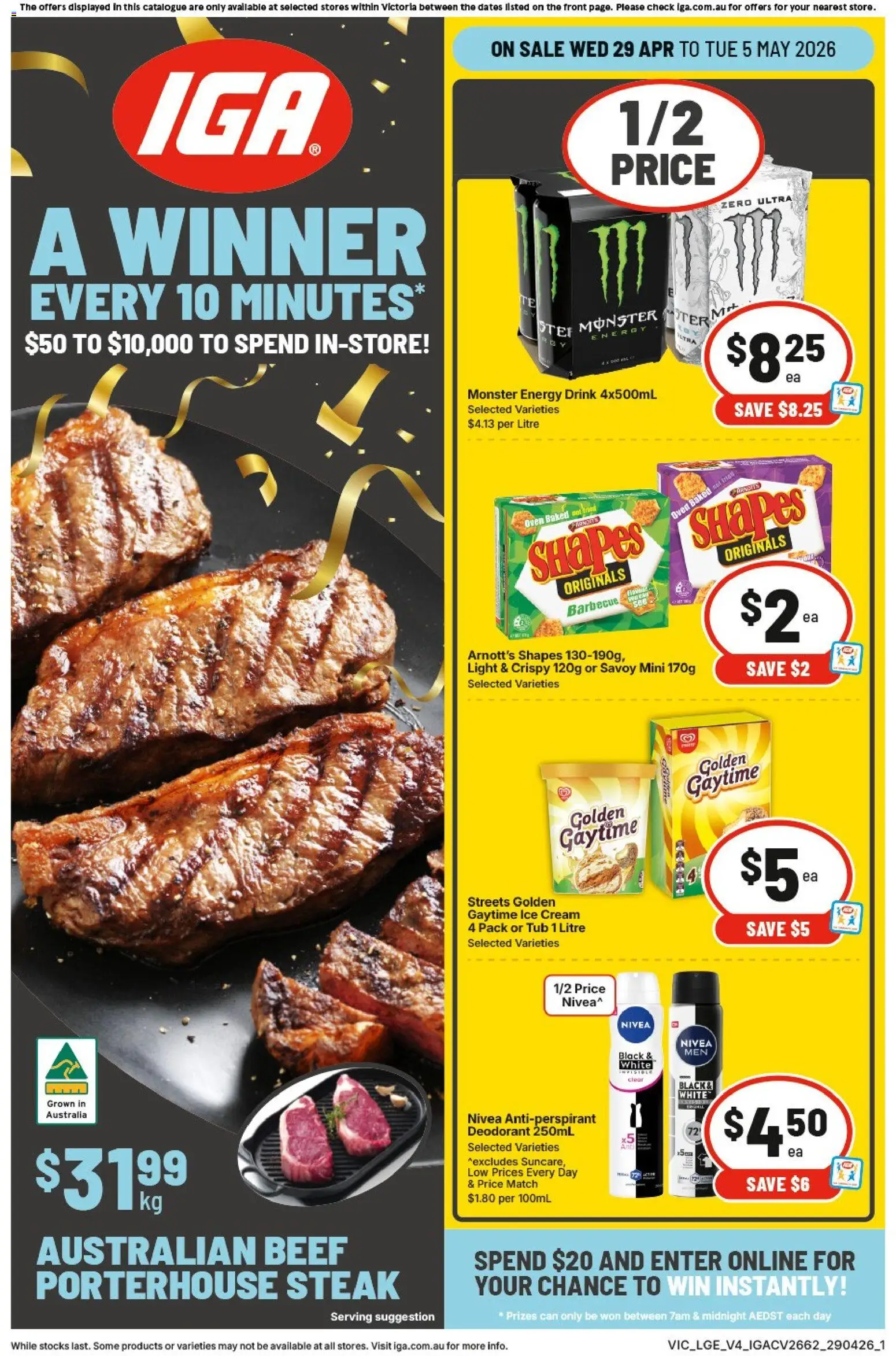 Latest IGA catalogue valid from 29/04/2026 is available here?Save now! | Australia