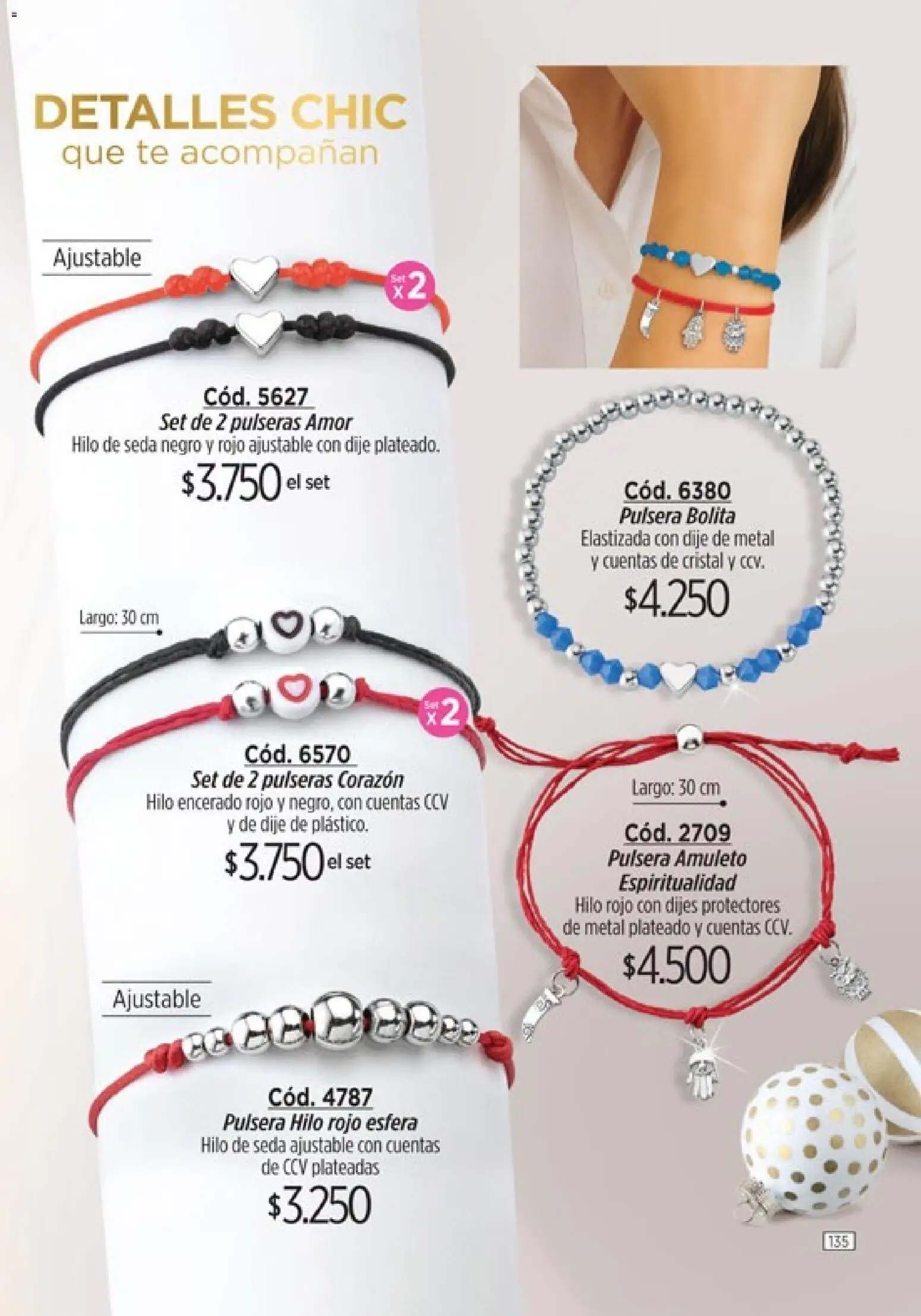 Amodil - Campaña 18/2025 │ válido desde el 30.11.2025 | Página: 135 | Productos: Pulsera, Dije, Té