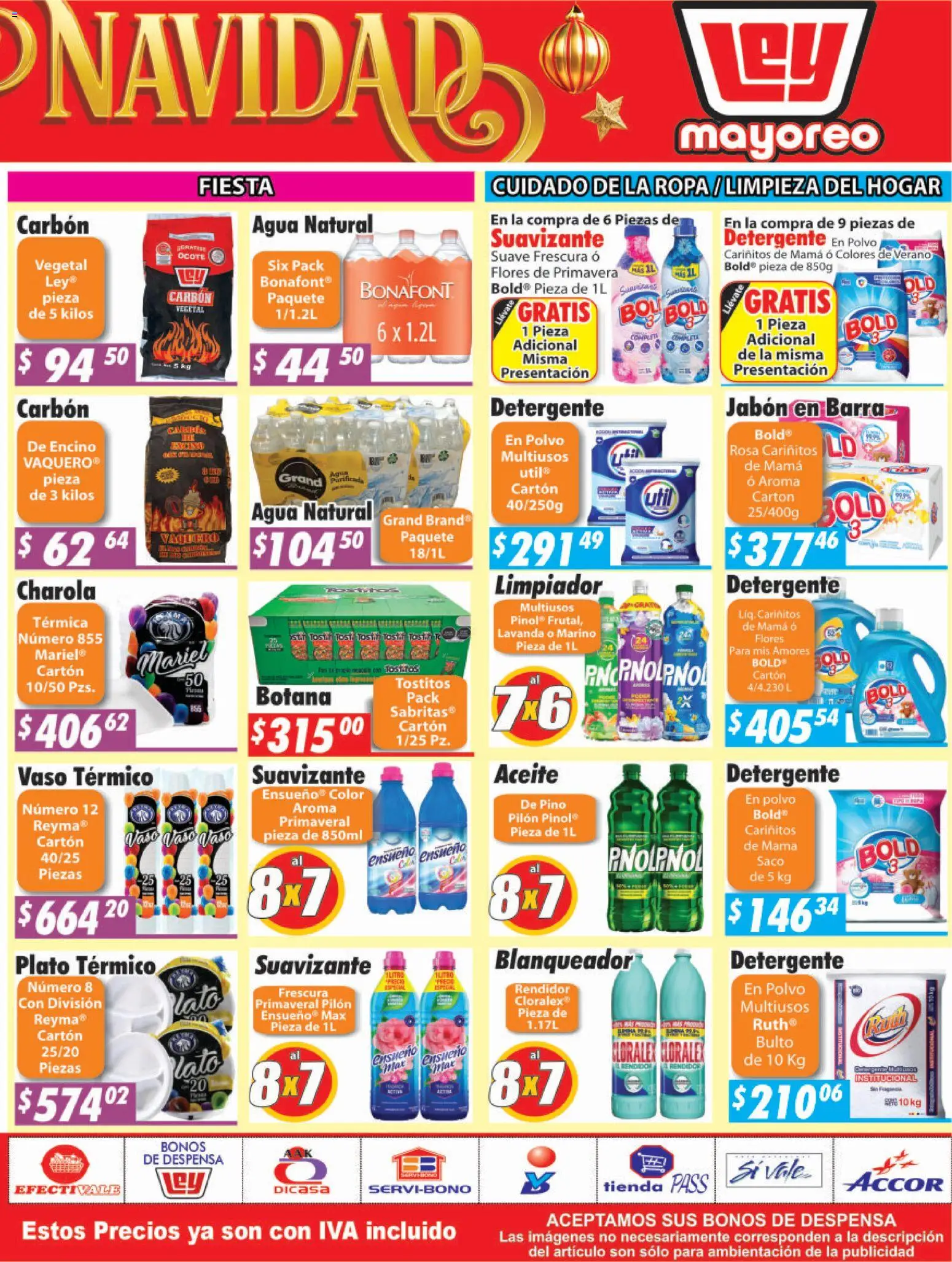 Nuevas ofertas de Casa Ley válidas en toda la República Mexicana desde el 29.12.2025. ¡Encuentra las mejores ofertas en Casa Ley folleto Nogales! | Página: 3 | Productos: Aceite, Limpiador, Despensa, Polvo